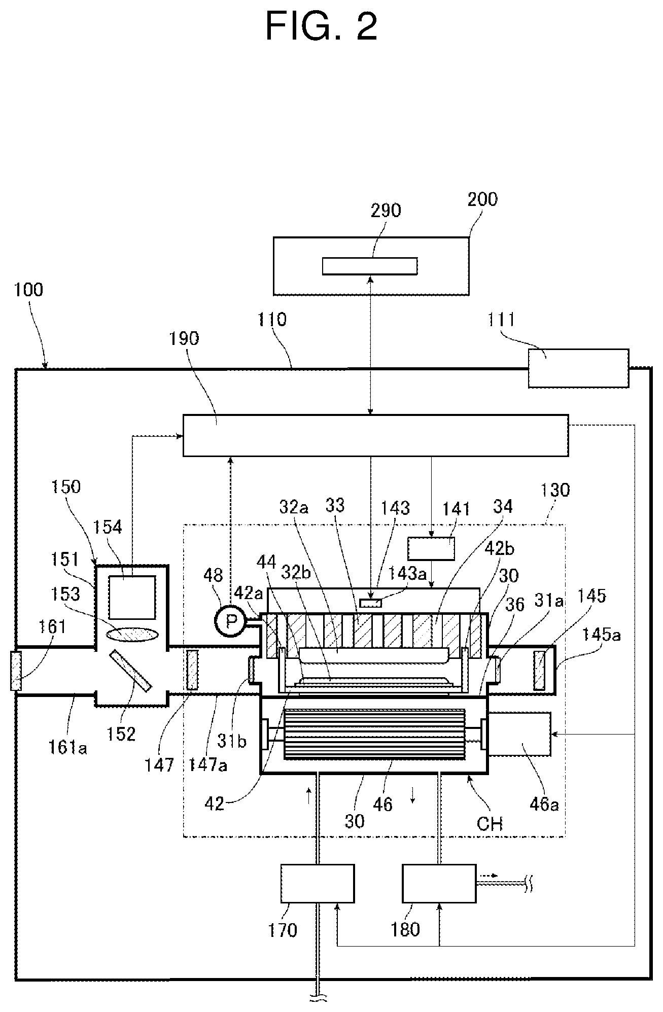 Patent US12327975 Figure 2 – Chamber device, and electronic device manufacturing method