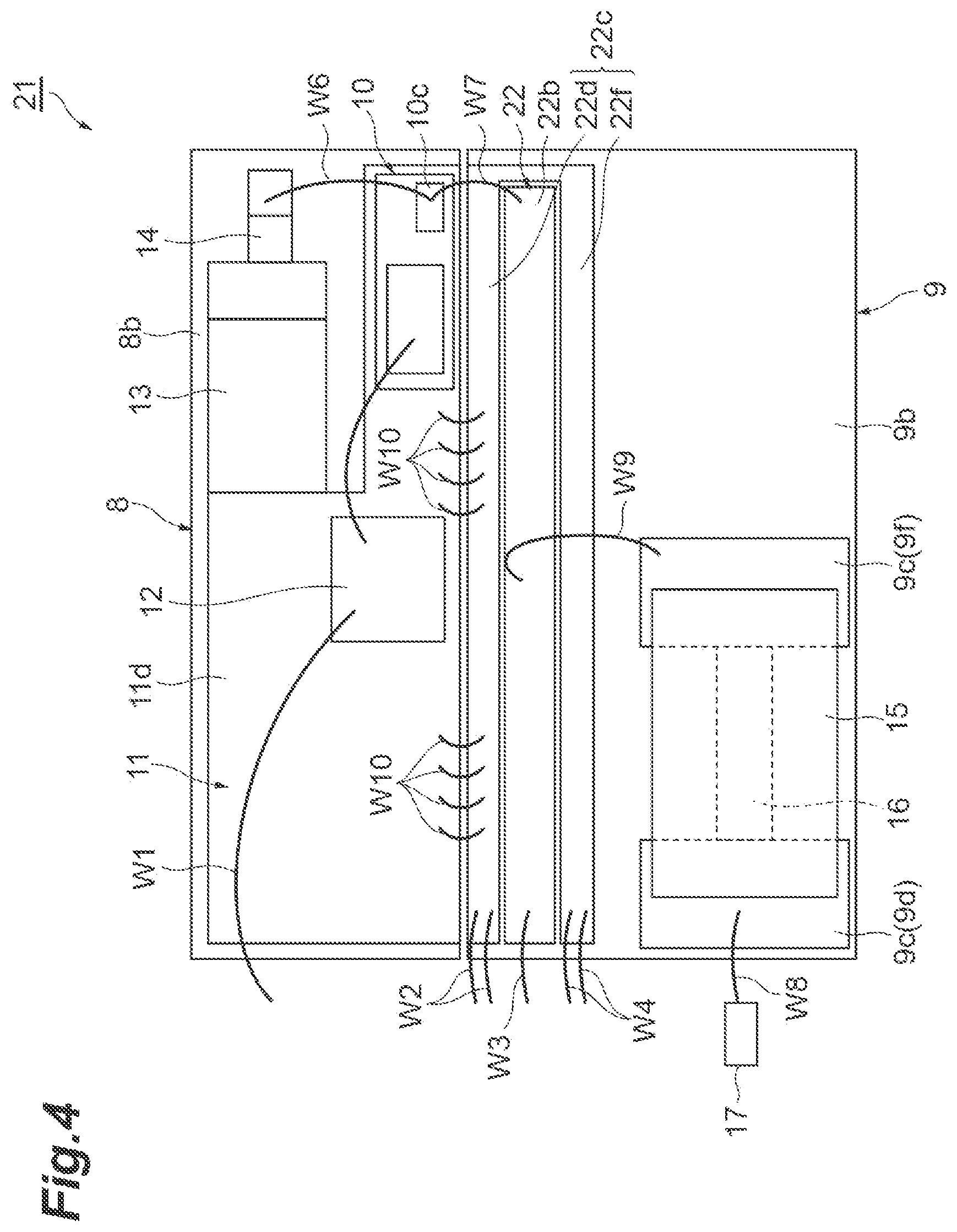 Patent US12327979 Figure 4 – Optical semiconductor module