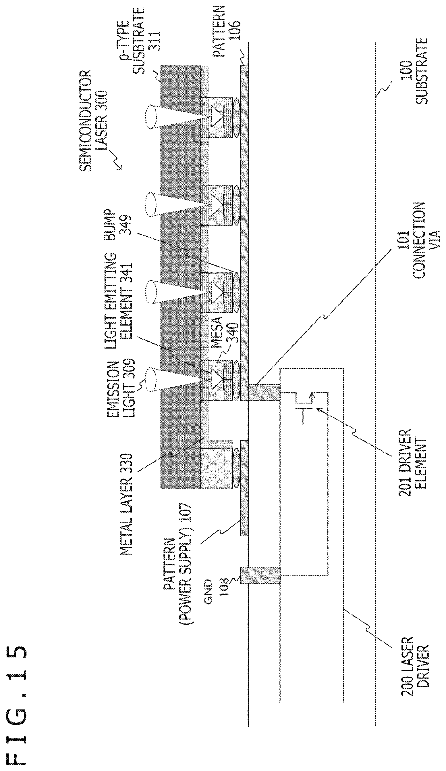 Patent US12327980 Figure 15 – Semiconductor laser driving apparatus, electronic equipment, and manufacturing method of semiconductor laser driving apparatus