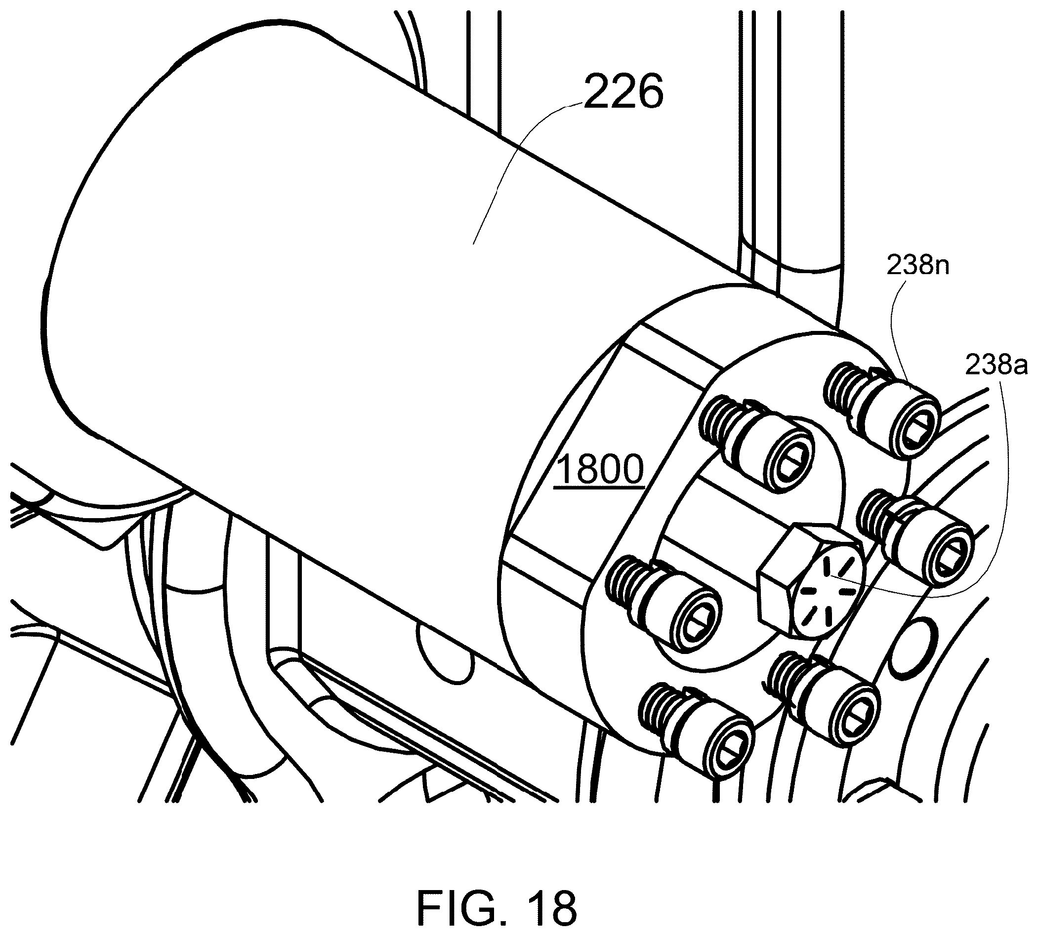 Patent US12327986 Figure 16 – Unitary fastener and cable guidance devices for helicopter block pulleys and methods of assembly and use