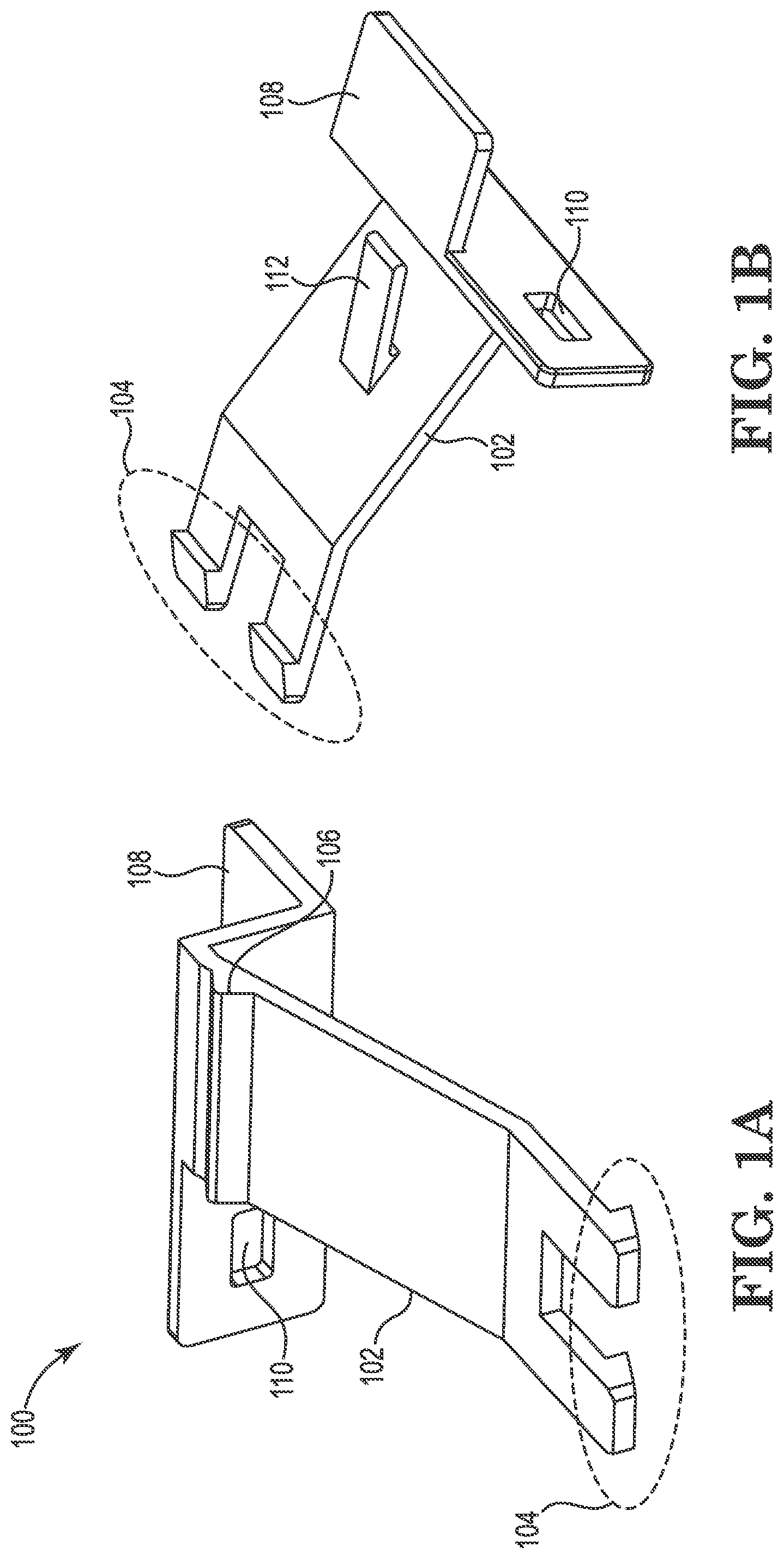 Patent US12327990 — Cable guides — Figure 1