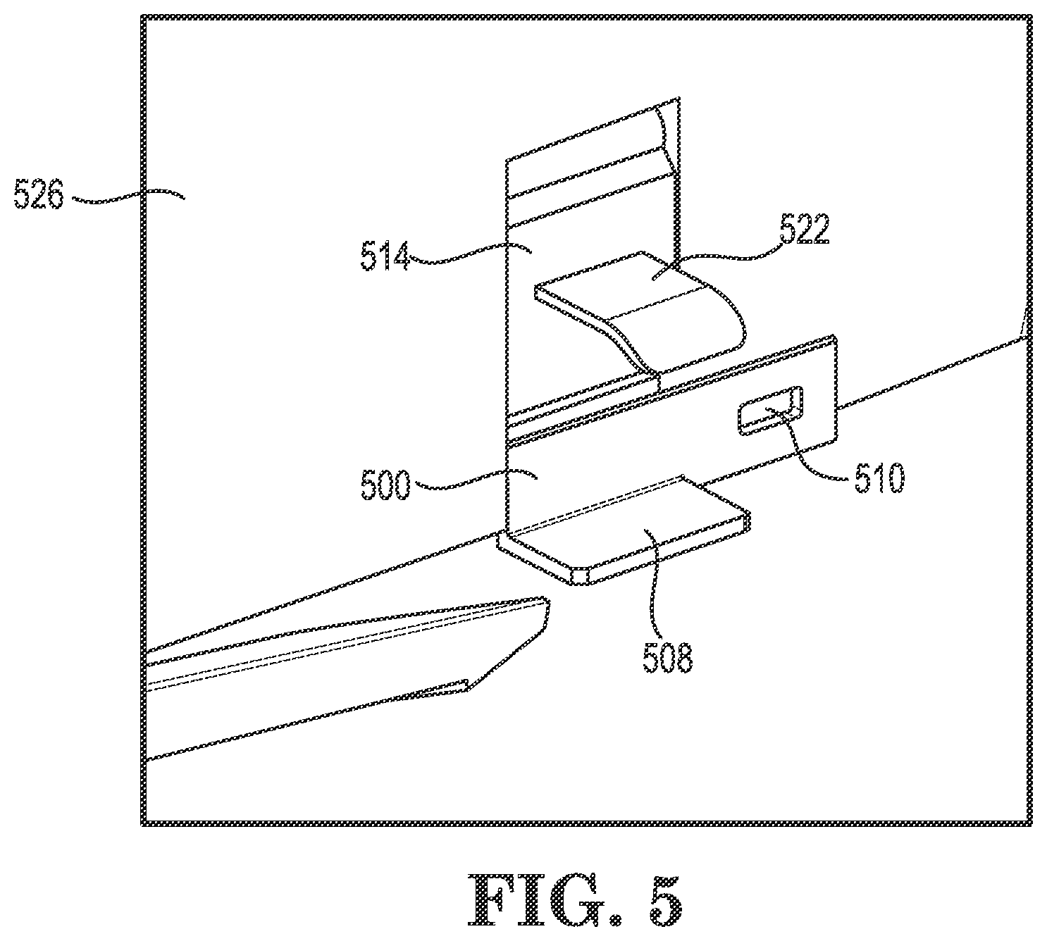 Patent US12327990 Figure 5 – Cable guides