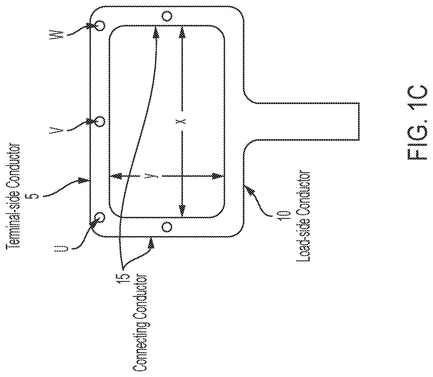 Patent US12327991 Figure 3 – AC busbar for current sharing between parallelly connected semiconductor switching pairs