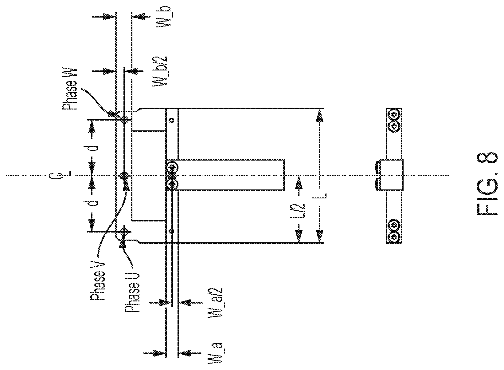 Patent US12327991 Figure 14 – AC busbar for current sharing between parallelly connected semiconductor switching pairs