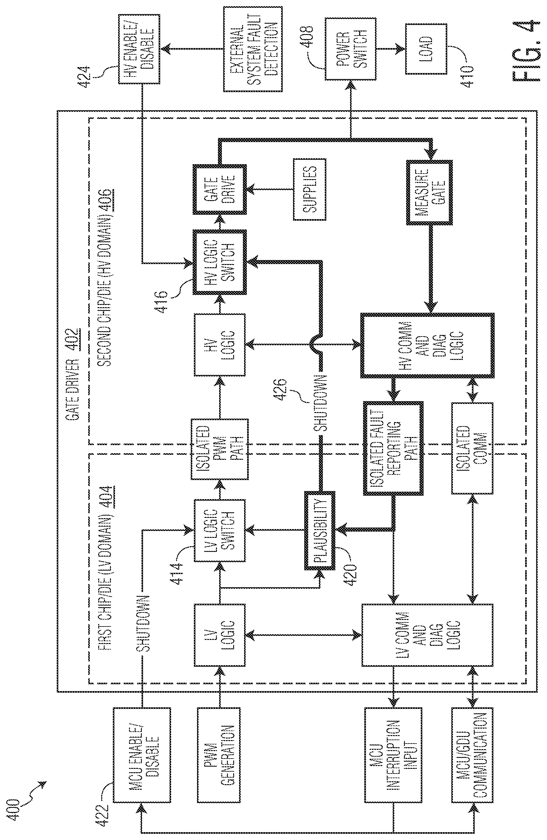 Patent US12327996 Figure 4 – Power controller