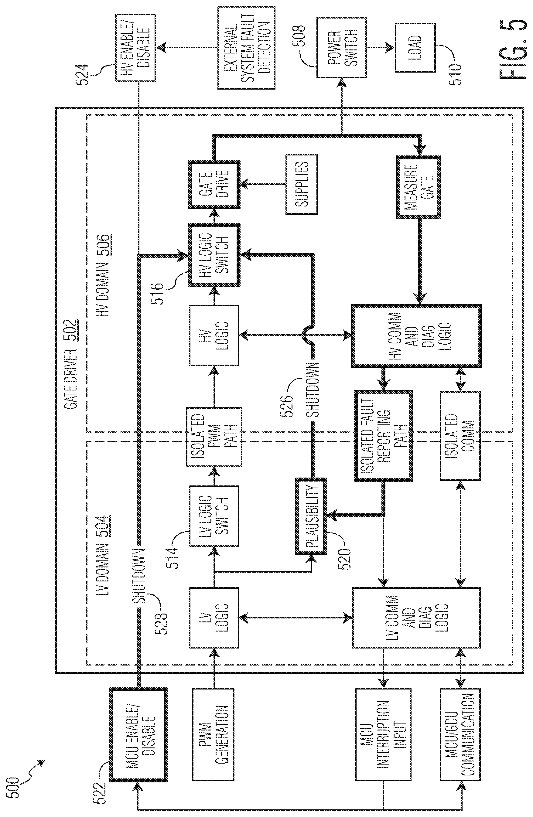 Patent US12327996 Figure 5 – Power controller