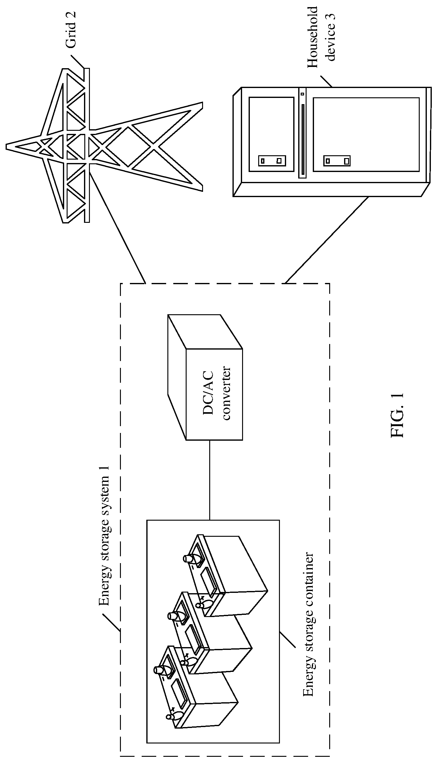 Patent US12328002 — Energy storage system — Figure 1