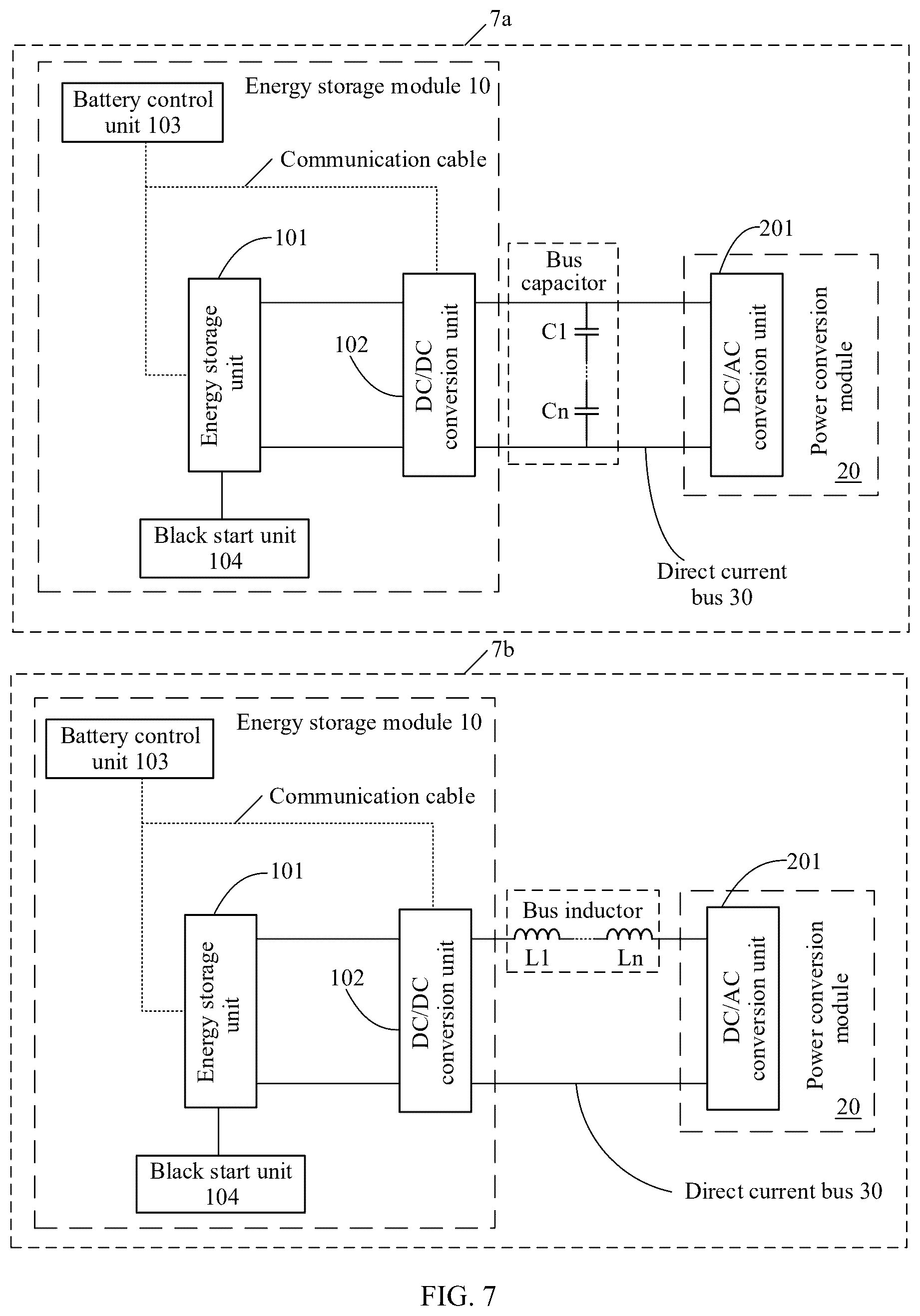 Patent US12328002 Figure 6 – Energy storage system