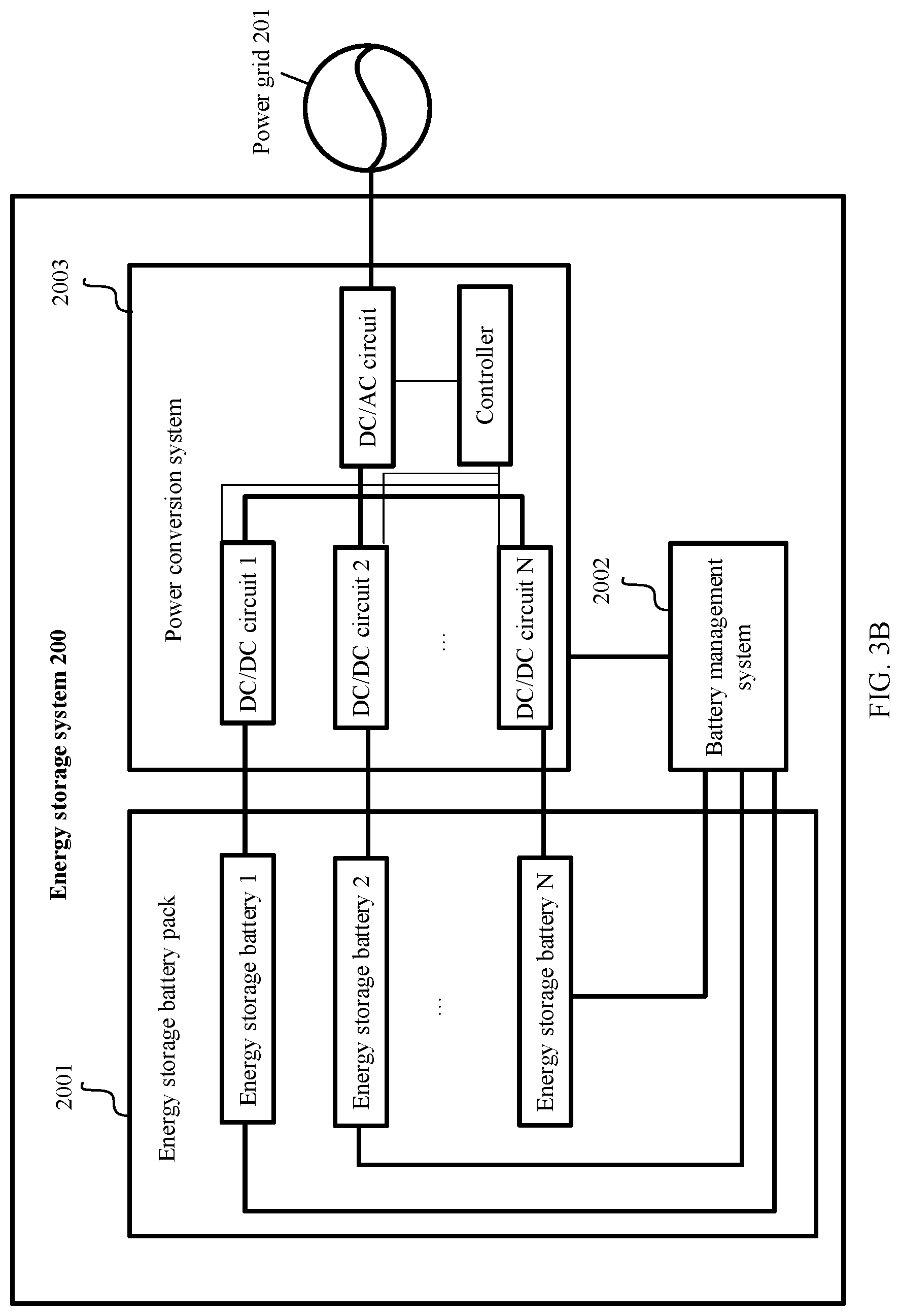 Patent US12328003 Figure 4 – Energy storage system, power conversion system, and method for optimizing primary frequency modulation