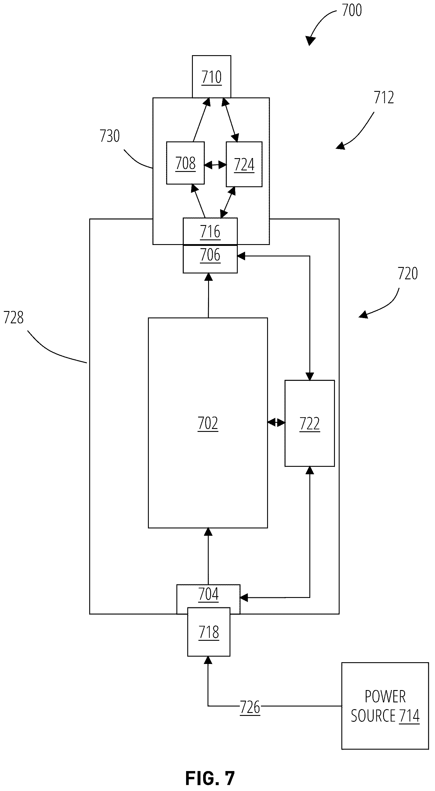 Patent US12328009 Figure 6 – Portable charging assembly