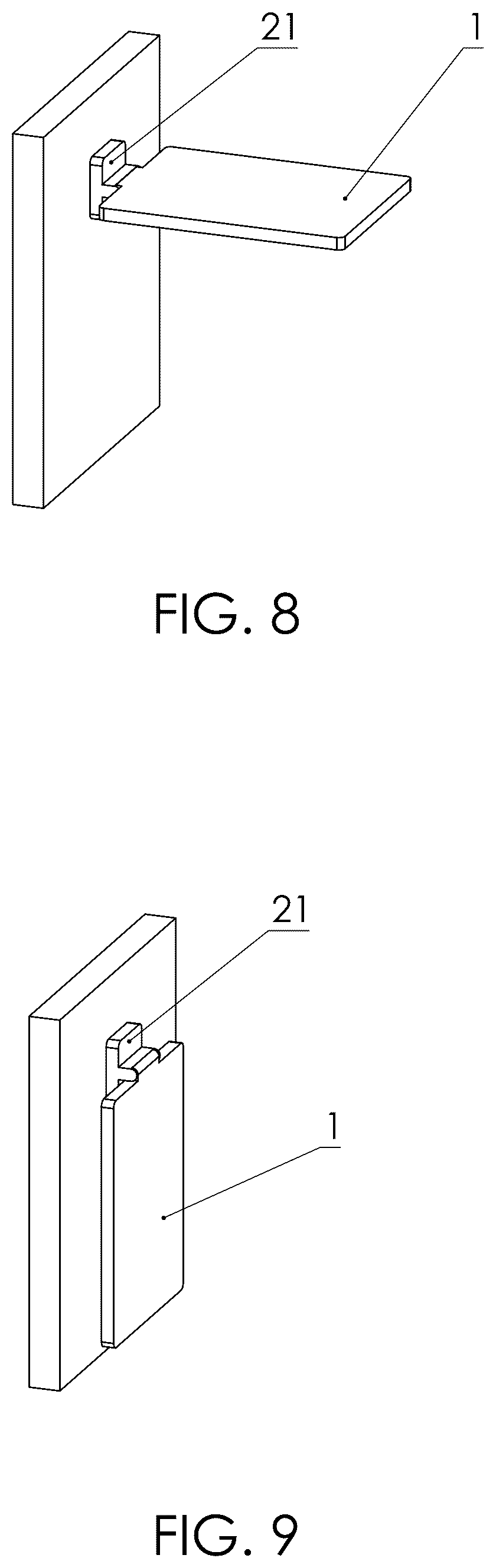 Patent US12328010 Figure 5 – Electronic charging shelf system