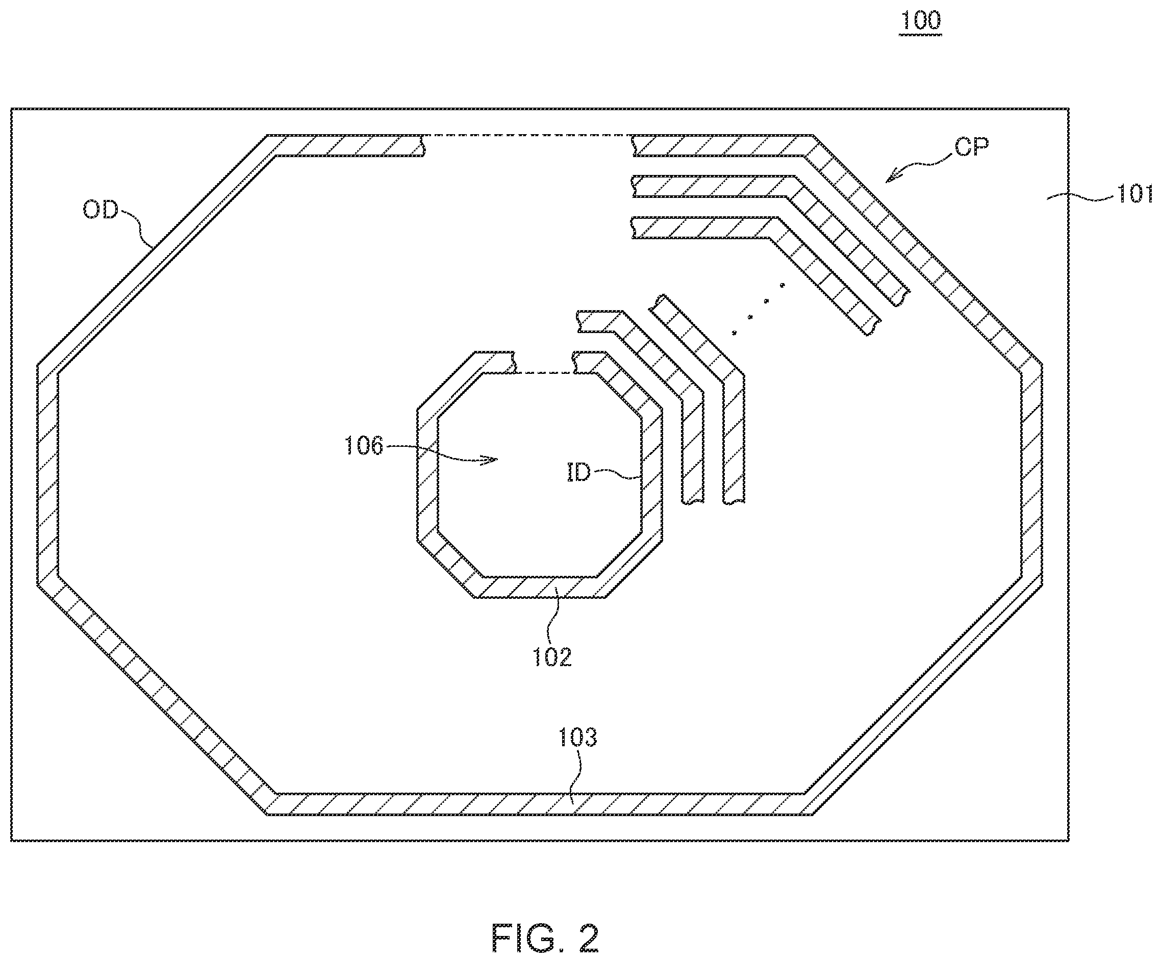 Patent US12328011 Figure 2 – Coil component and wireless power transmission device having the same