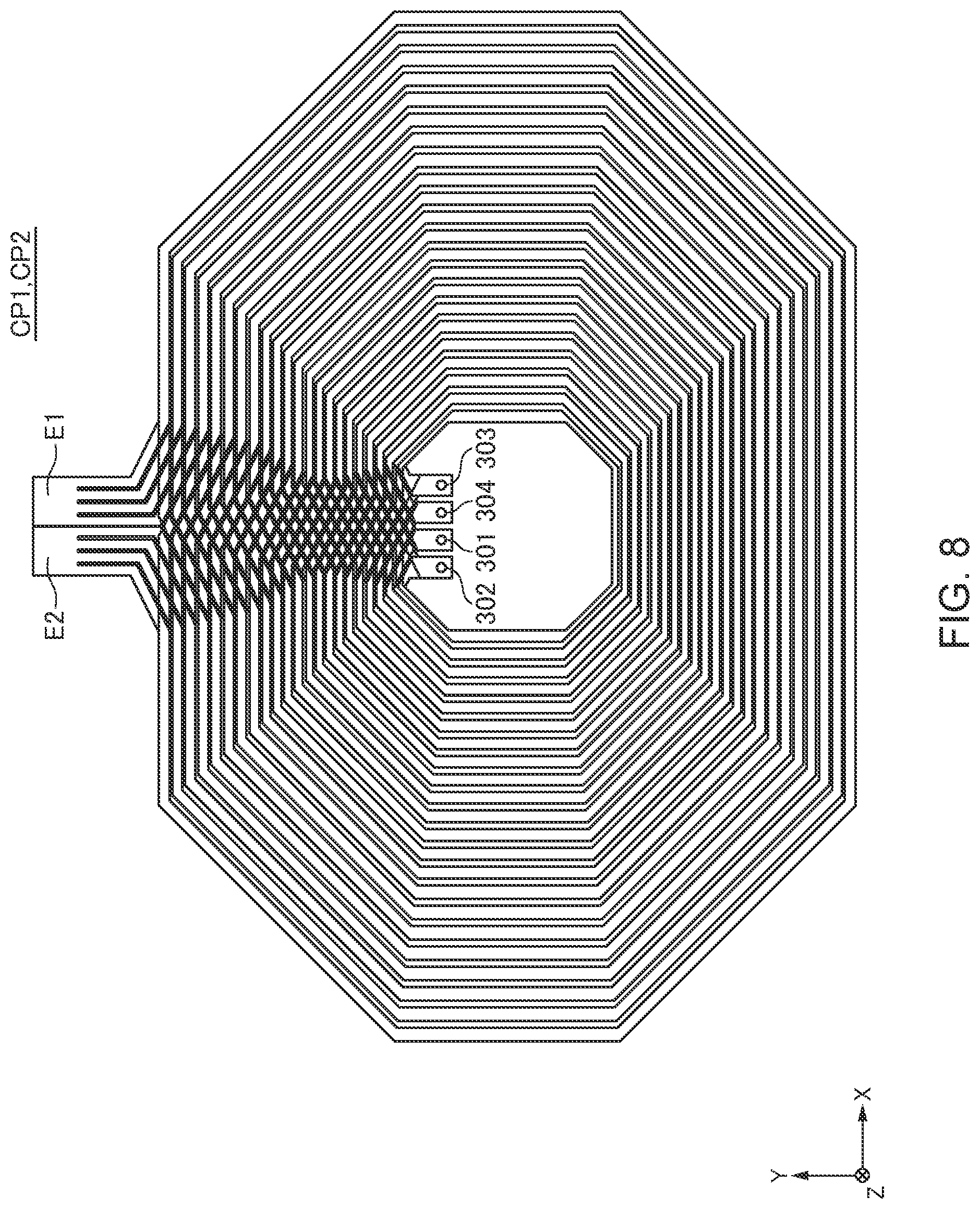 Patent US12328011 Figure 8 – Coil component and wireless power transmission device having the same