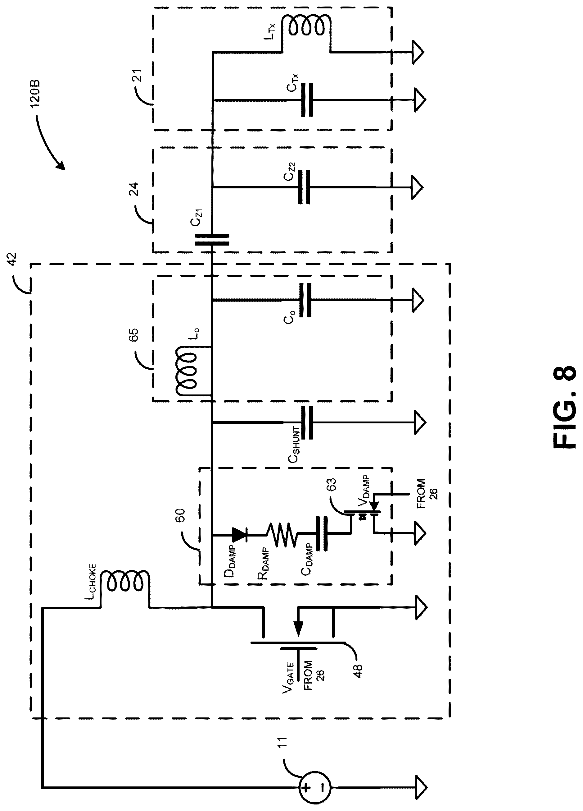 Patent US12328014 Figure 11 – Virtual AC power signal transfer using wireless power transfer system