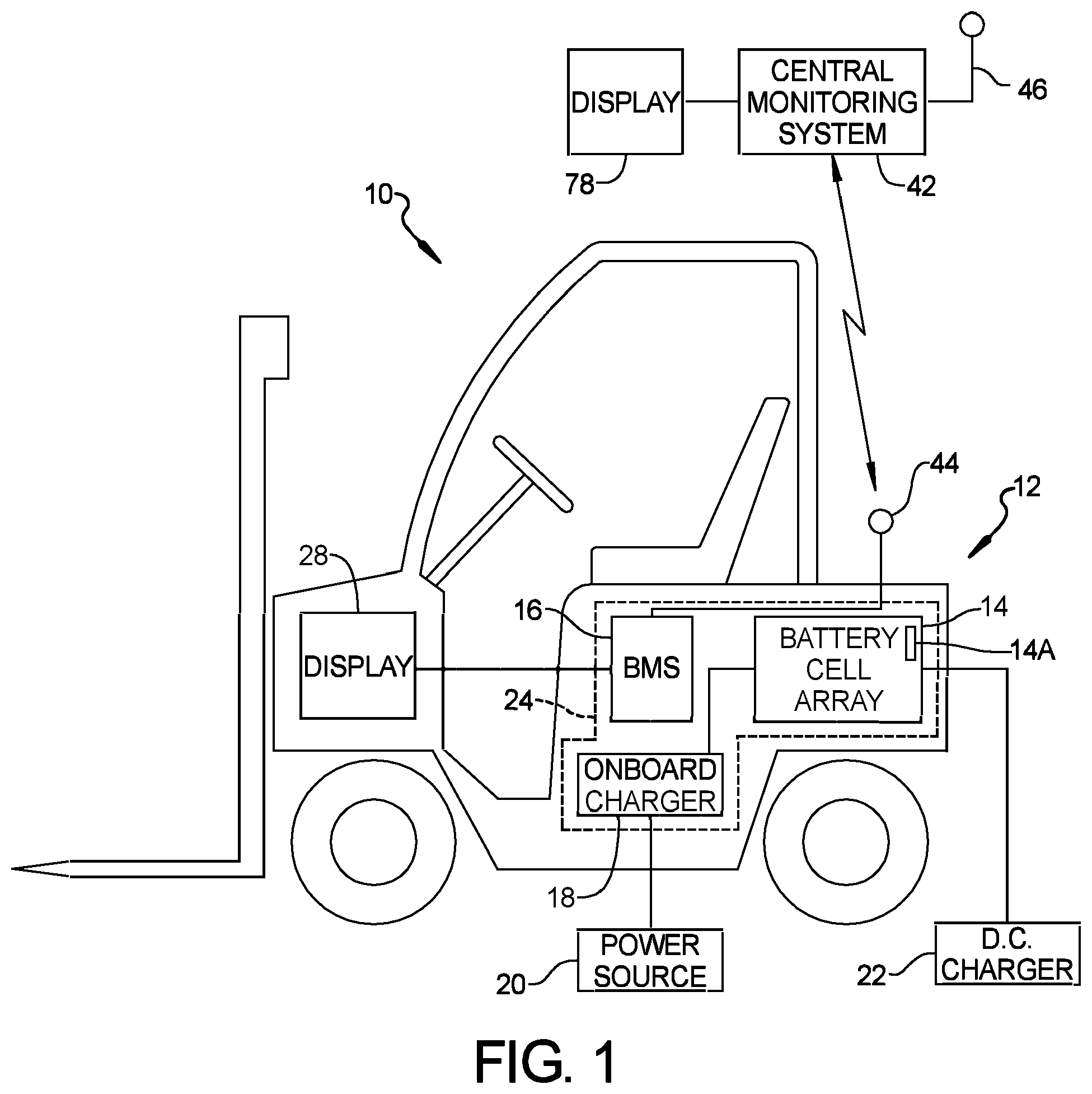 Patent US12328017 Figure 1 – System and method for charge balancing a battery pack over time