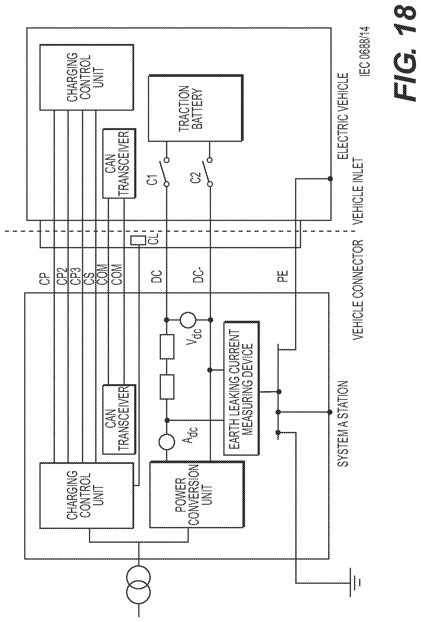 Patent US12328018 Figure 18 – Electric vehicle (EV) fast charge station and system