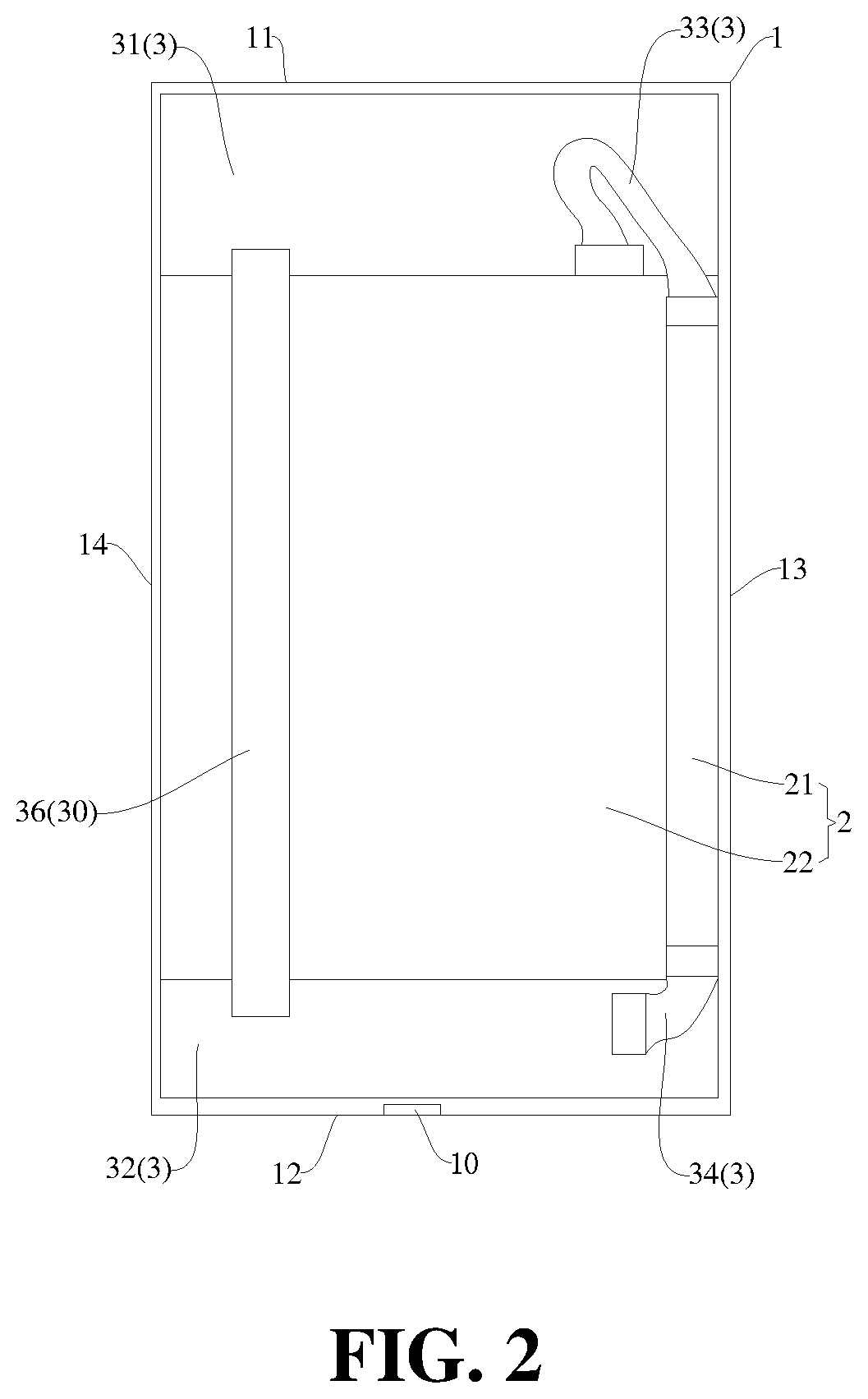 Patent US12328021 Figure 2 – Electronic device