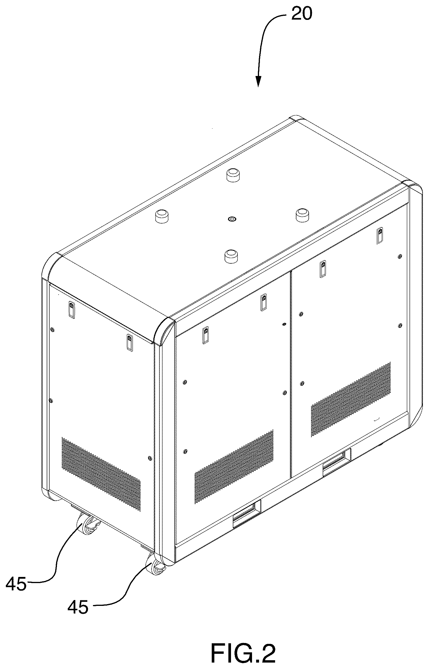 Patent US12328023 Figure 2 – Portable power source