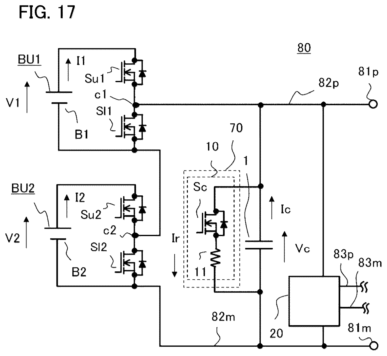 Patent US12328027 Figure 12 – Power supply device and battery pack charging method