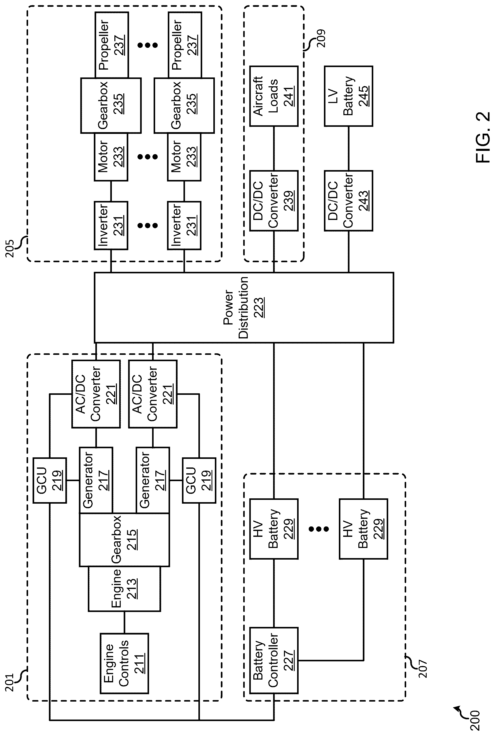 Patent US12328028 Figure 2 – Energy management of hybrid electrical systems