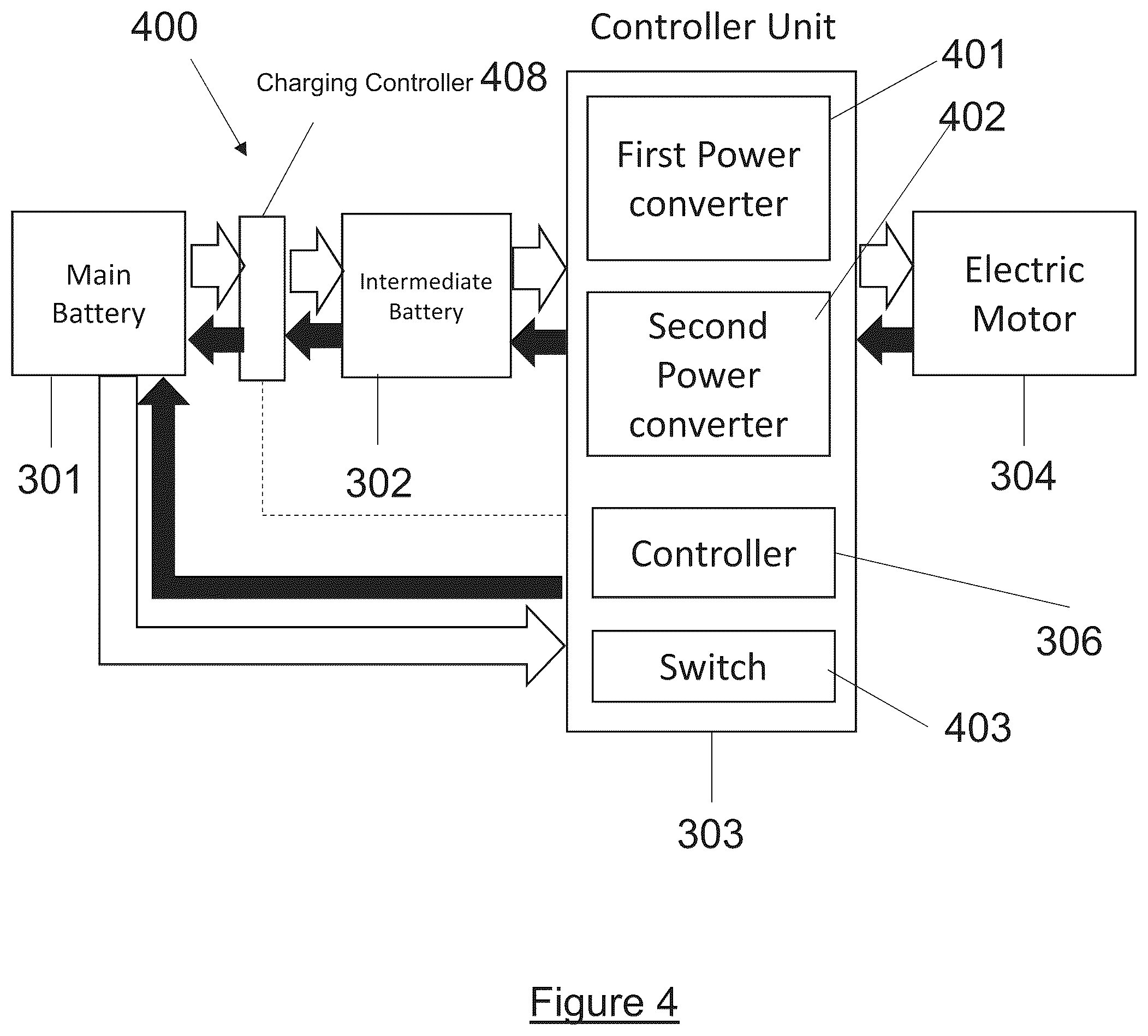 Patent US12328029 Figure 3 – Battery power system