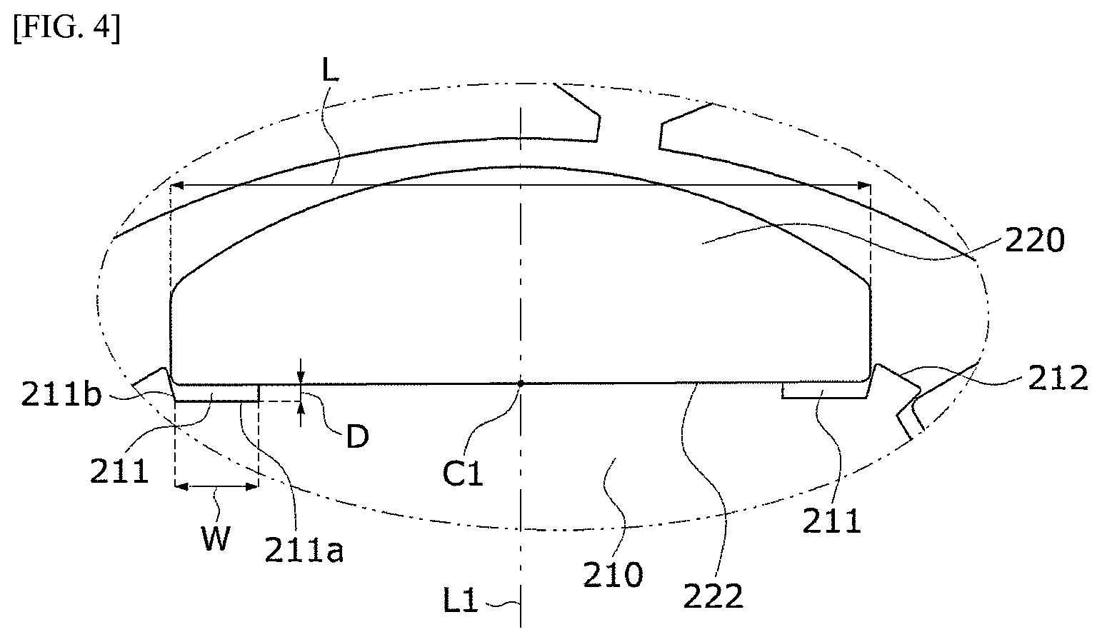Patent US12328035 Figure 4 – Motor having rotor structure with grooves to reduce cogging torque
