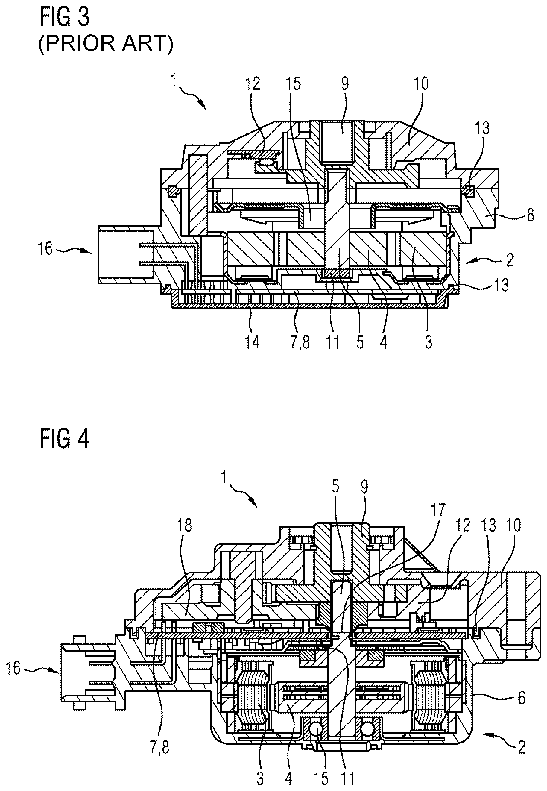 Patent US12328038 Figure 2 – Concept of a drive for actuation in the drive train