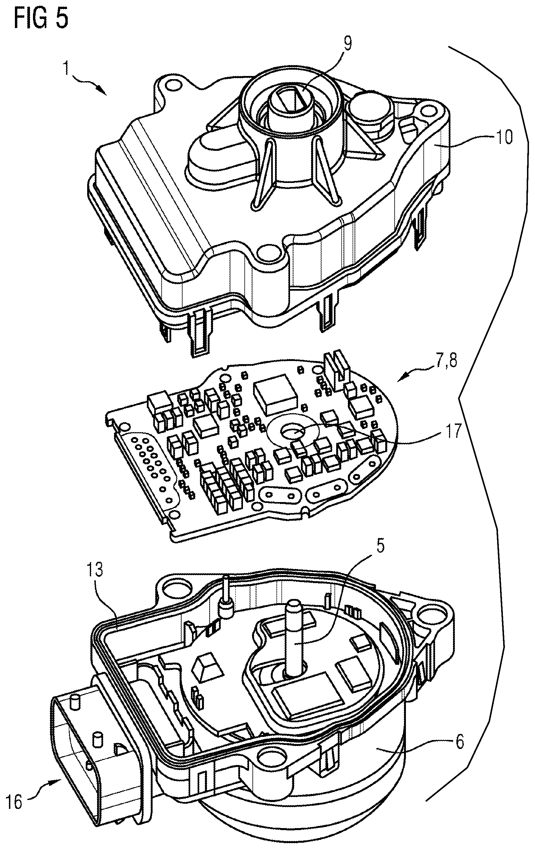 Patent US12328038 Figure 3 – Concept of a drive for actuation in the drive train