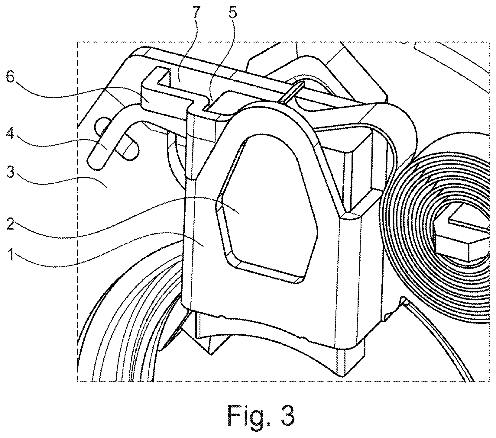 Patent US12328039 Figure 3 – Current transmission sub-device of a current-excited synchronous machine as a drive motor in a hybrid on electric vehicle