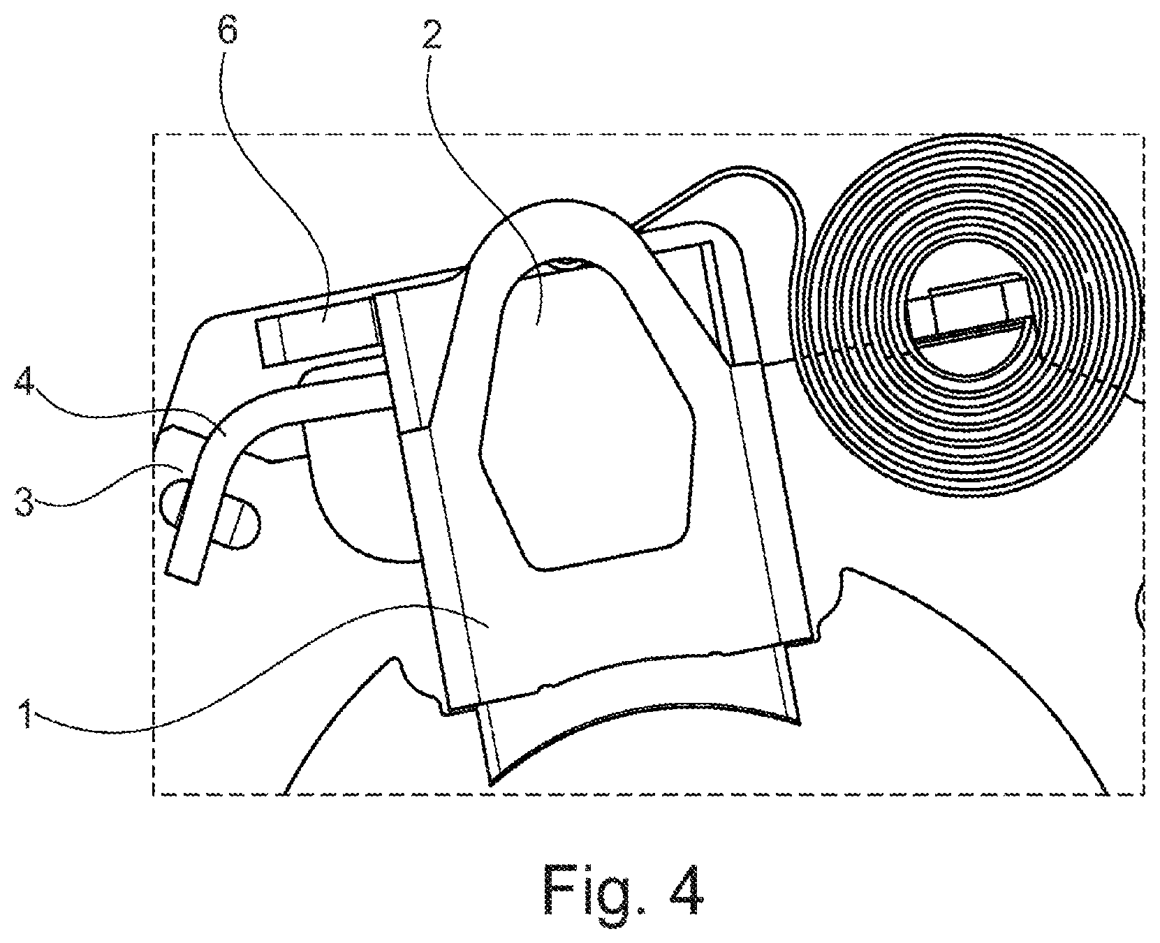 Patent US12328039 Figure 4 – Current transmission sub-device of a current-excited synchronous machine as a drive motor in a hybrid on electric vehicle
