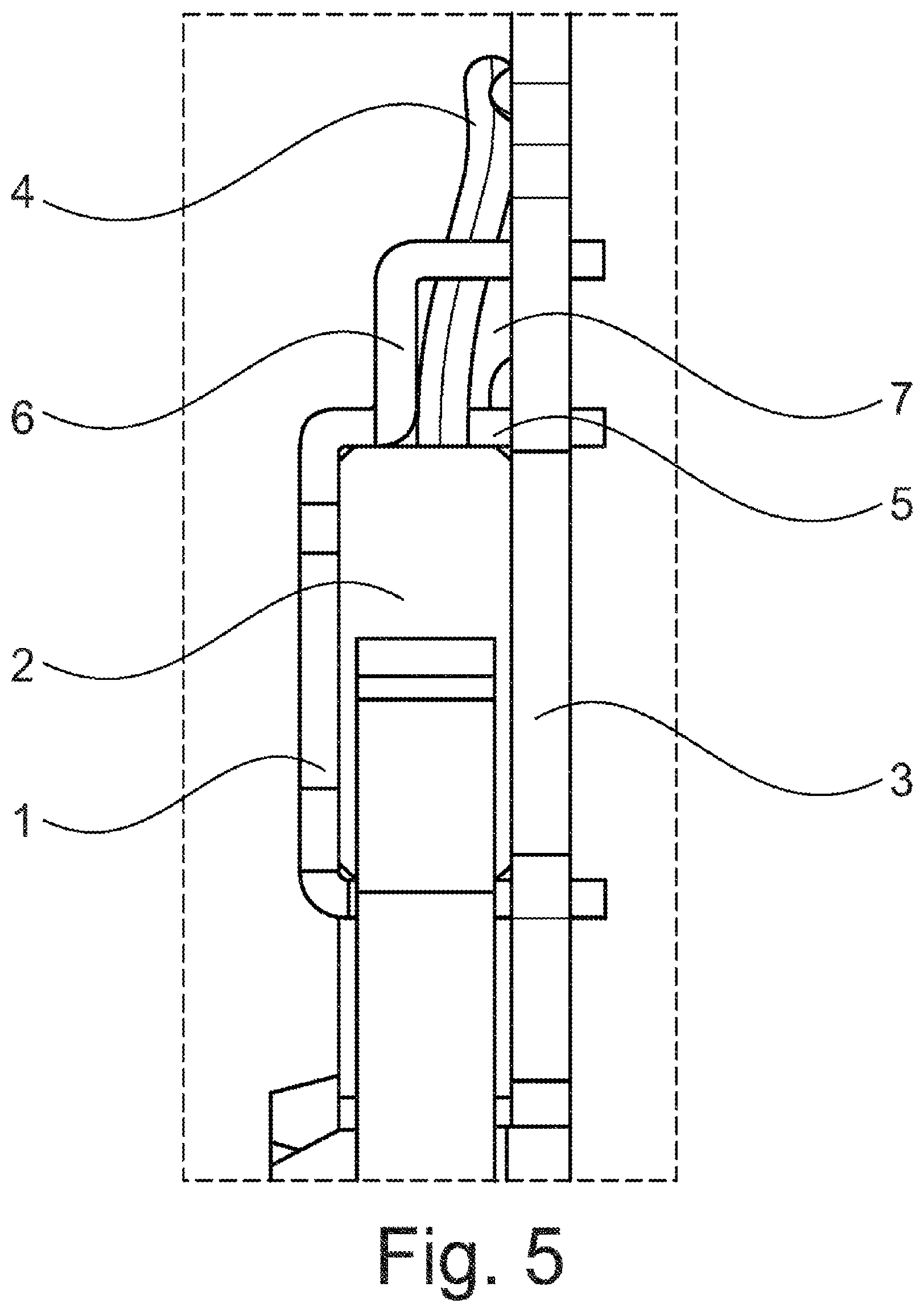 Patent US12328039 Figure 5 – Current transmission sub-device of a current-excited synchronous machine as a drive motor in a hybrid on electric vehicle