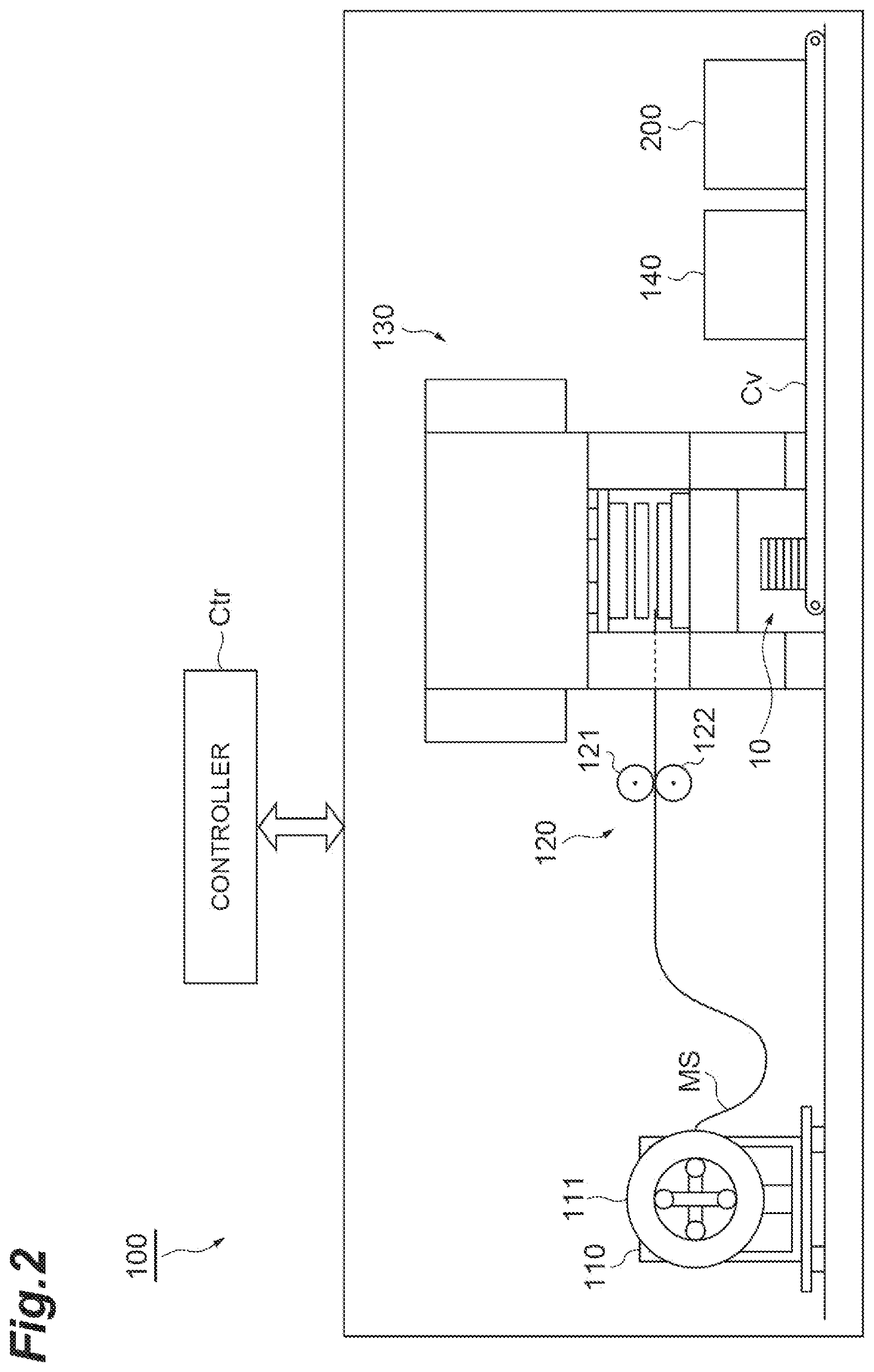 Patent US12328040 Figure 2 – Method of producing iron core product and apparatus for producing iron core product