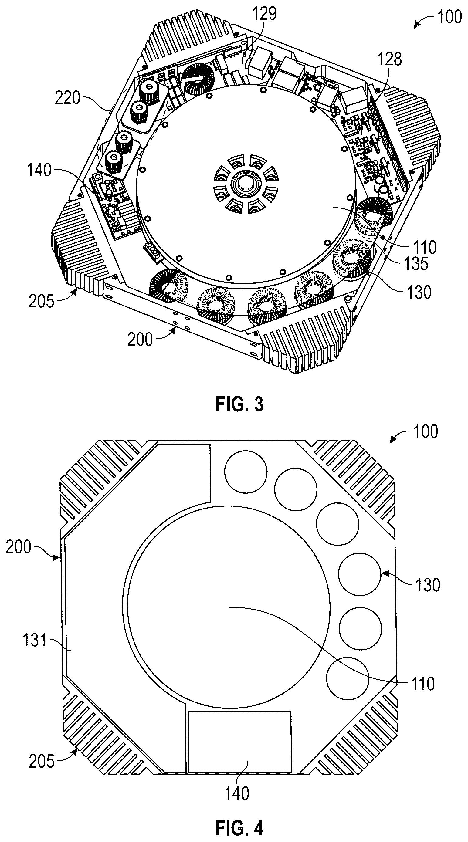 Patent US12328046 Figure 2 – Axial field rotary energy device having PCB stator and variable frequency drive