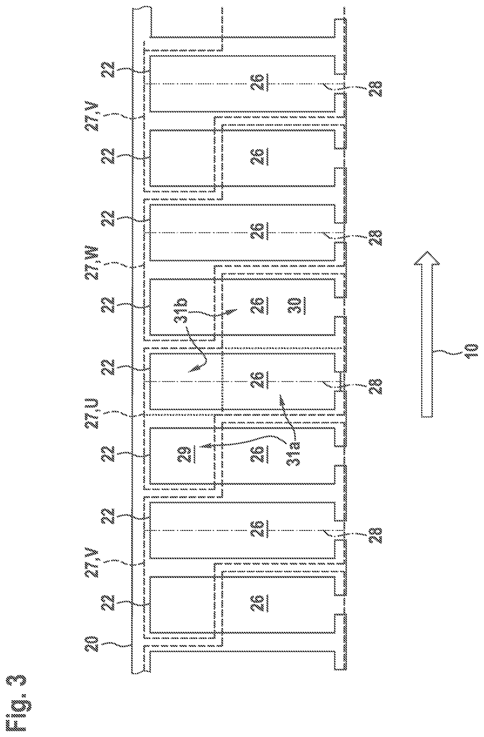 Patent US12328047 Figure 3 – Stator for an electric machine, drive installation for an electric vehicle, and vehicle