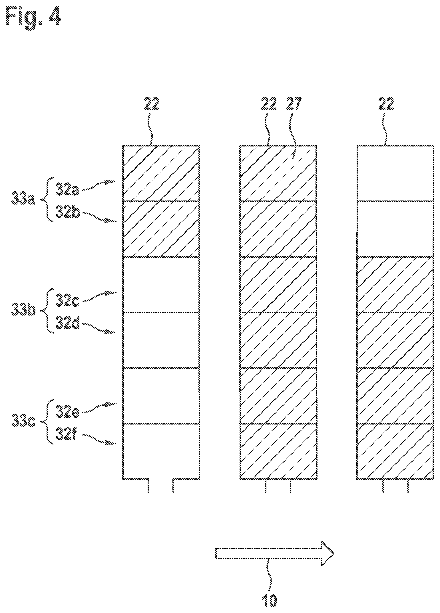 Patent US12328047 Figure 4 – Stator for an electric machine, drive installation for an electric vehicle, and vehicle