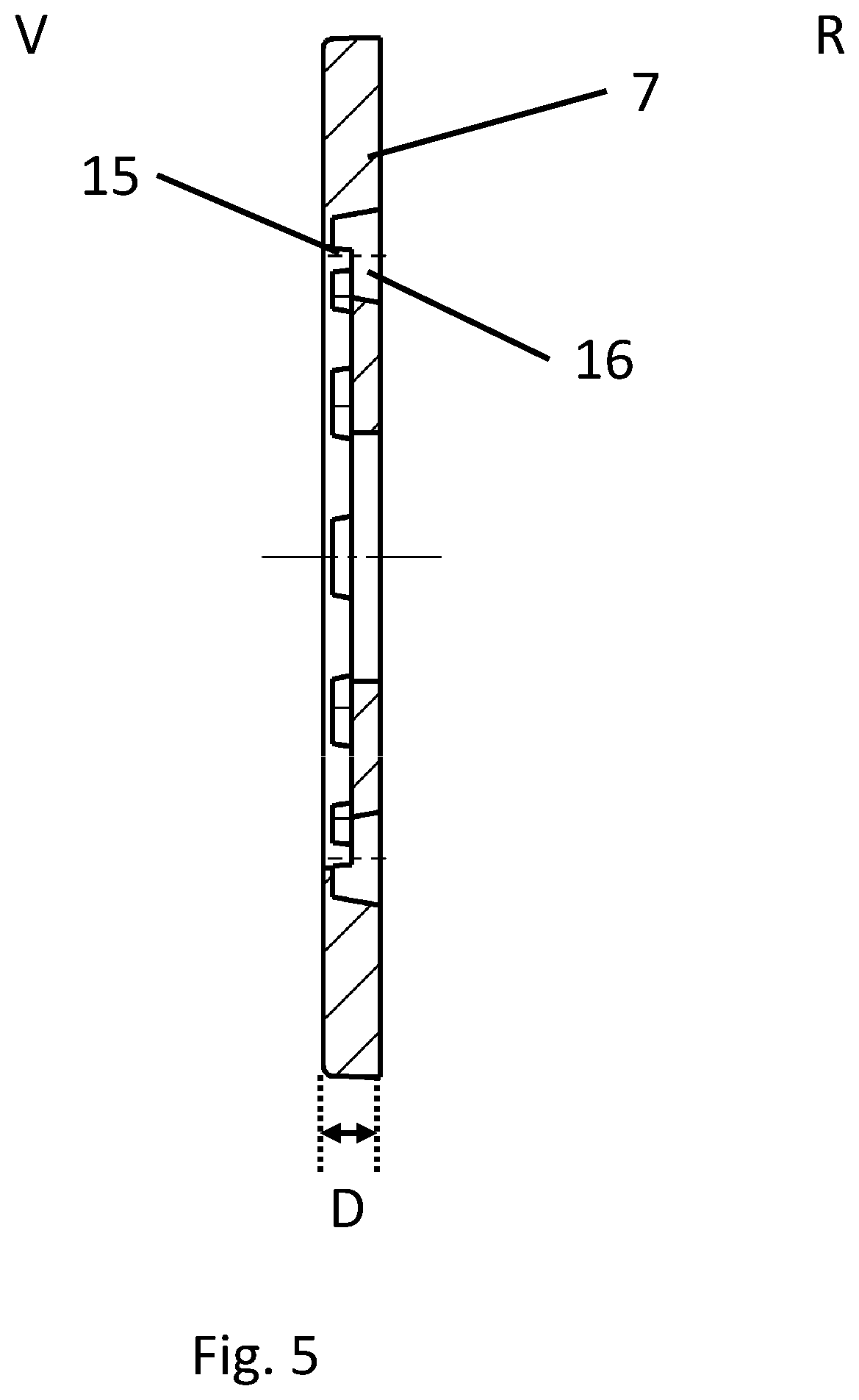 Patent US12328053 Figure 4 – Electric machine with rotor cooling