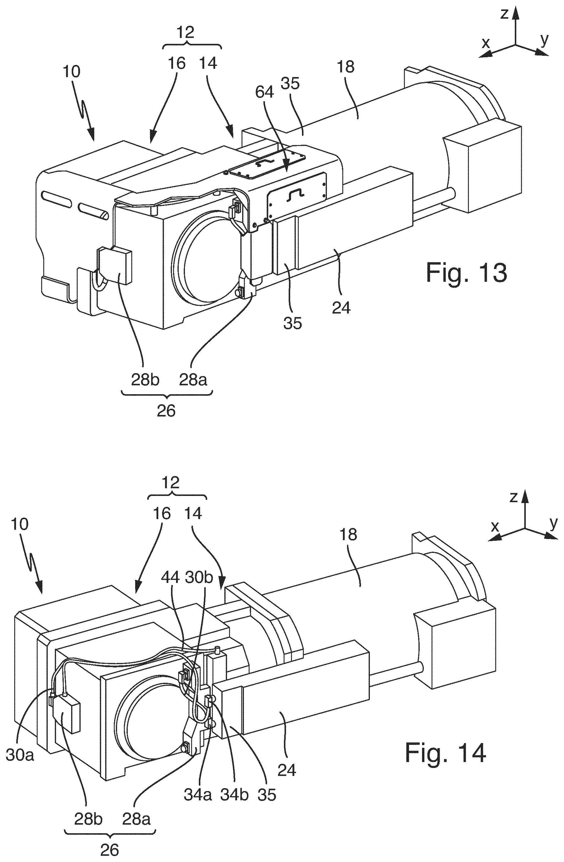 Patent US12328054 Figure 7 – Electric terminal assembly of a drive unit for use in a mining machine