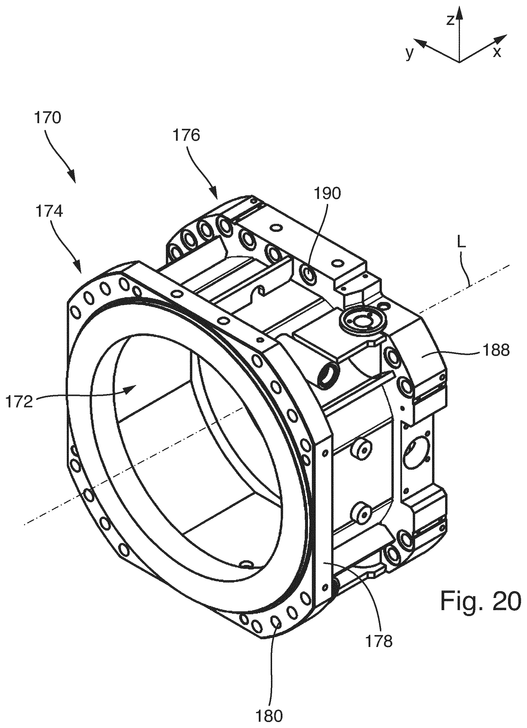 Patent US12328054 Figure 12 – Electric terminal assembly of a drive unit for use in a mining machine