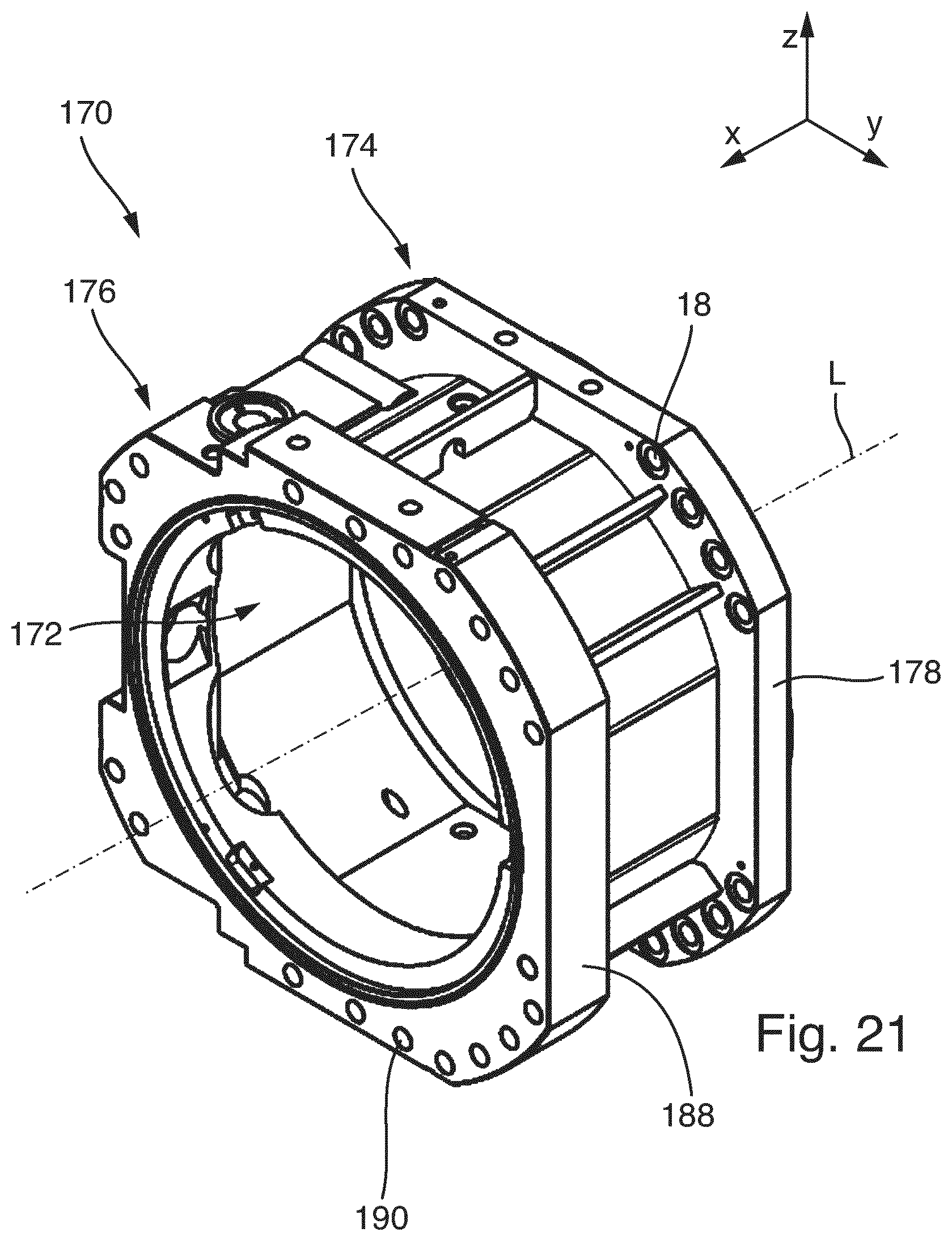 Patent US12328054 Figure 13 – Electric terminal assembly of a drive unit for use in a mining machine