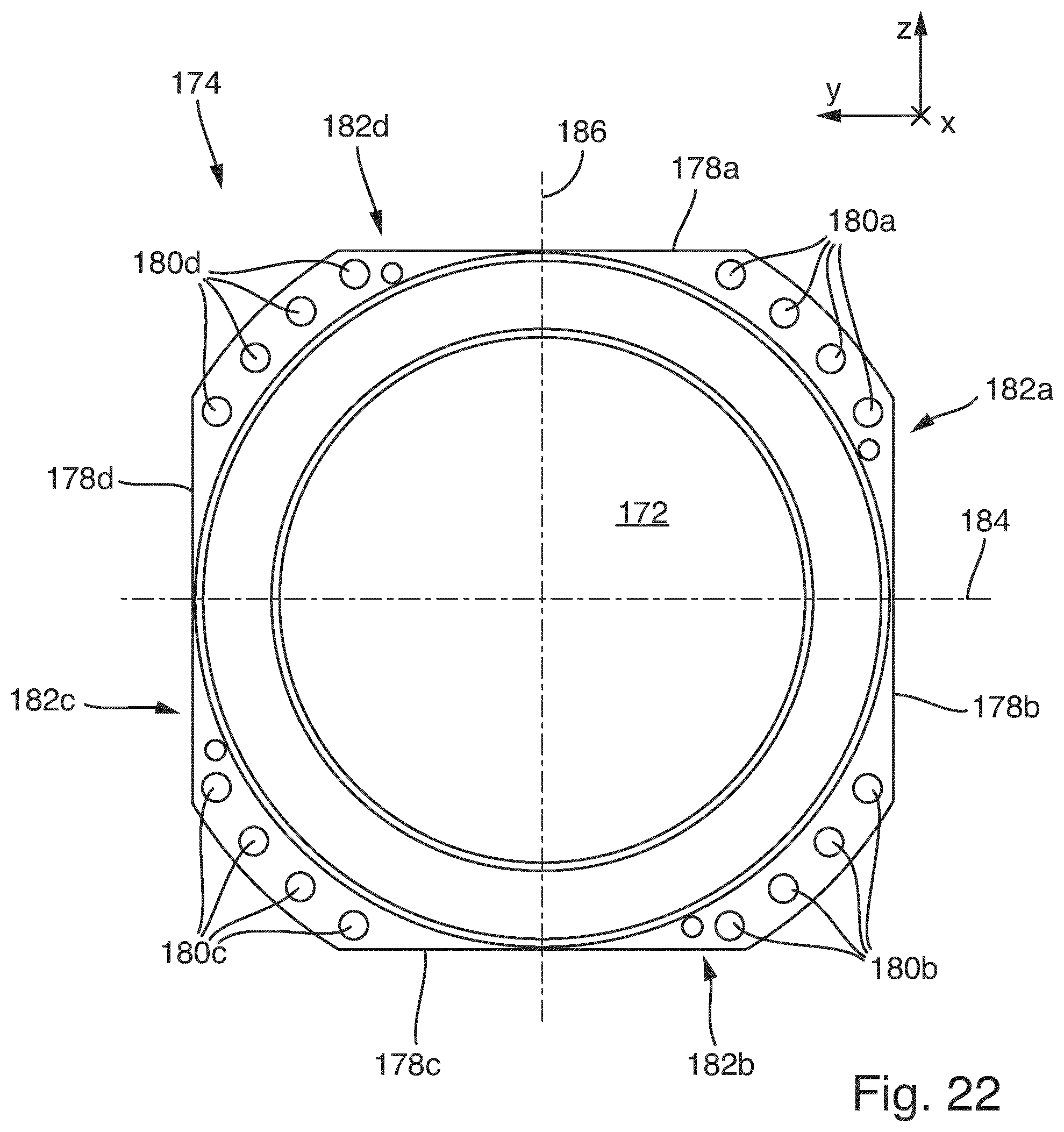 Patent US12328054 Figure 14 – Electric terminal assembly of a drive unit for use in a mining machine