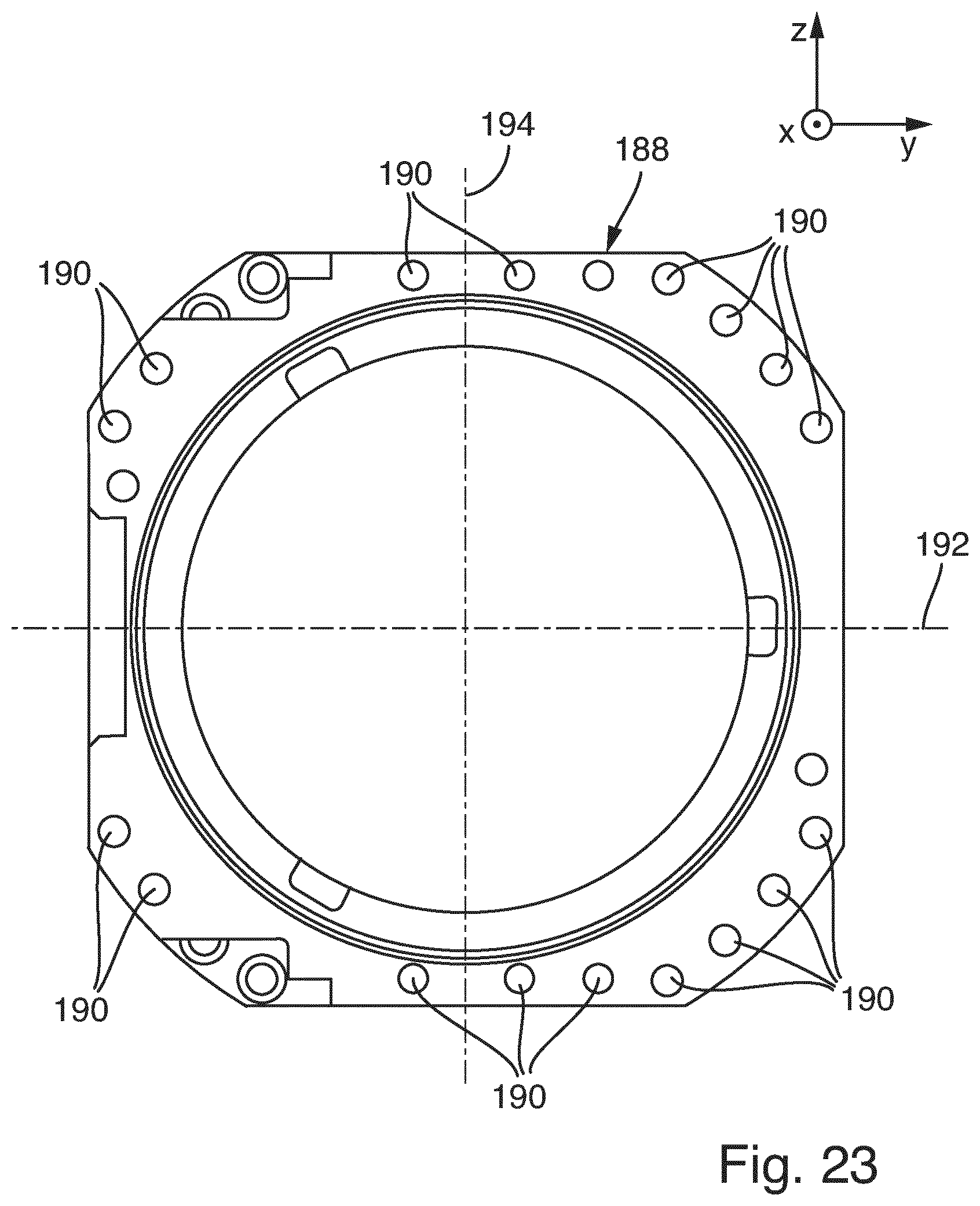 Patent US12328054 Figure 15 – Electric terminal assembly of a drive unit for use in a mining machine