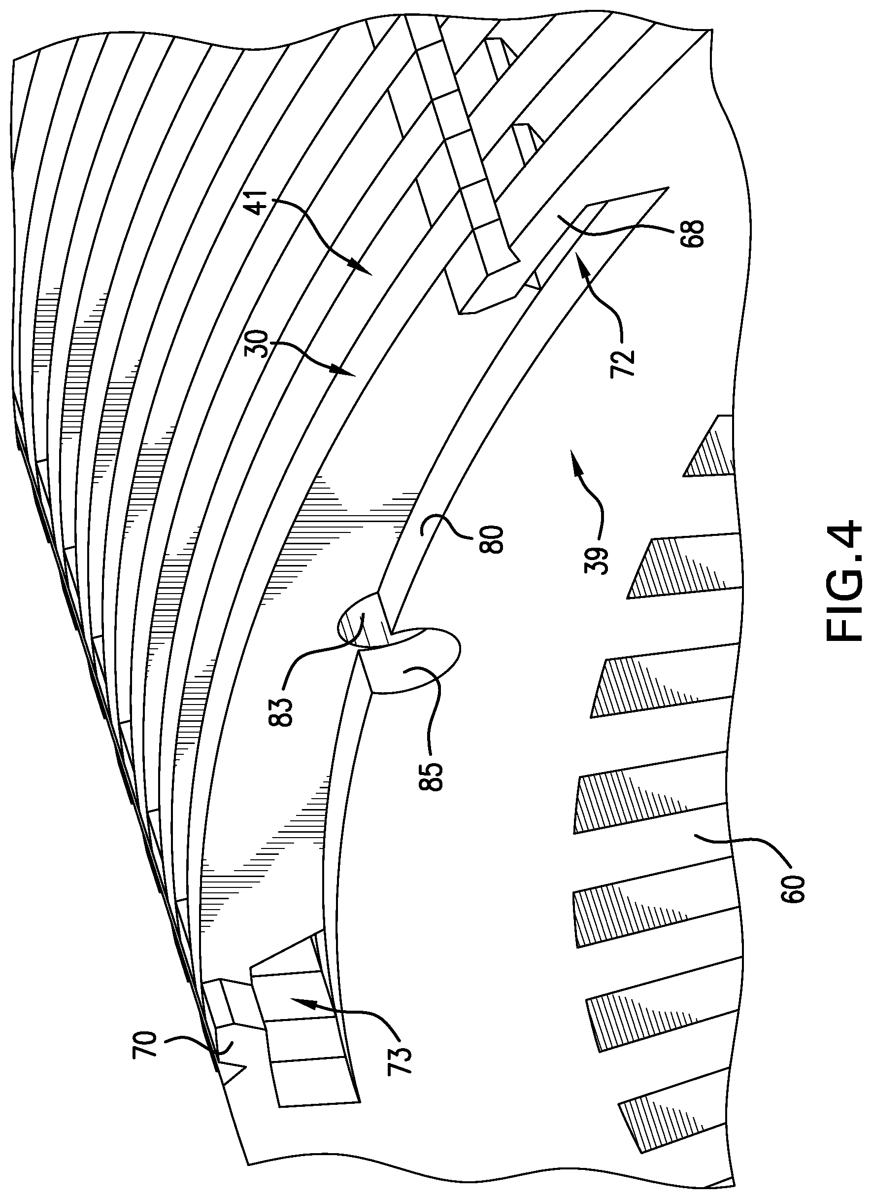 Patent US12328058 Figure 3 – Integrated stator cooling jacket system