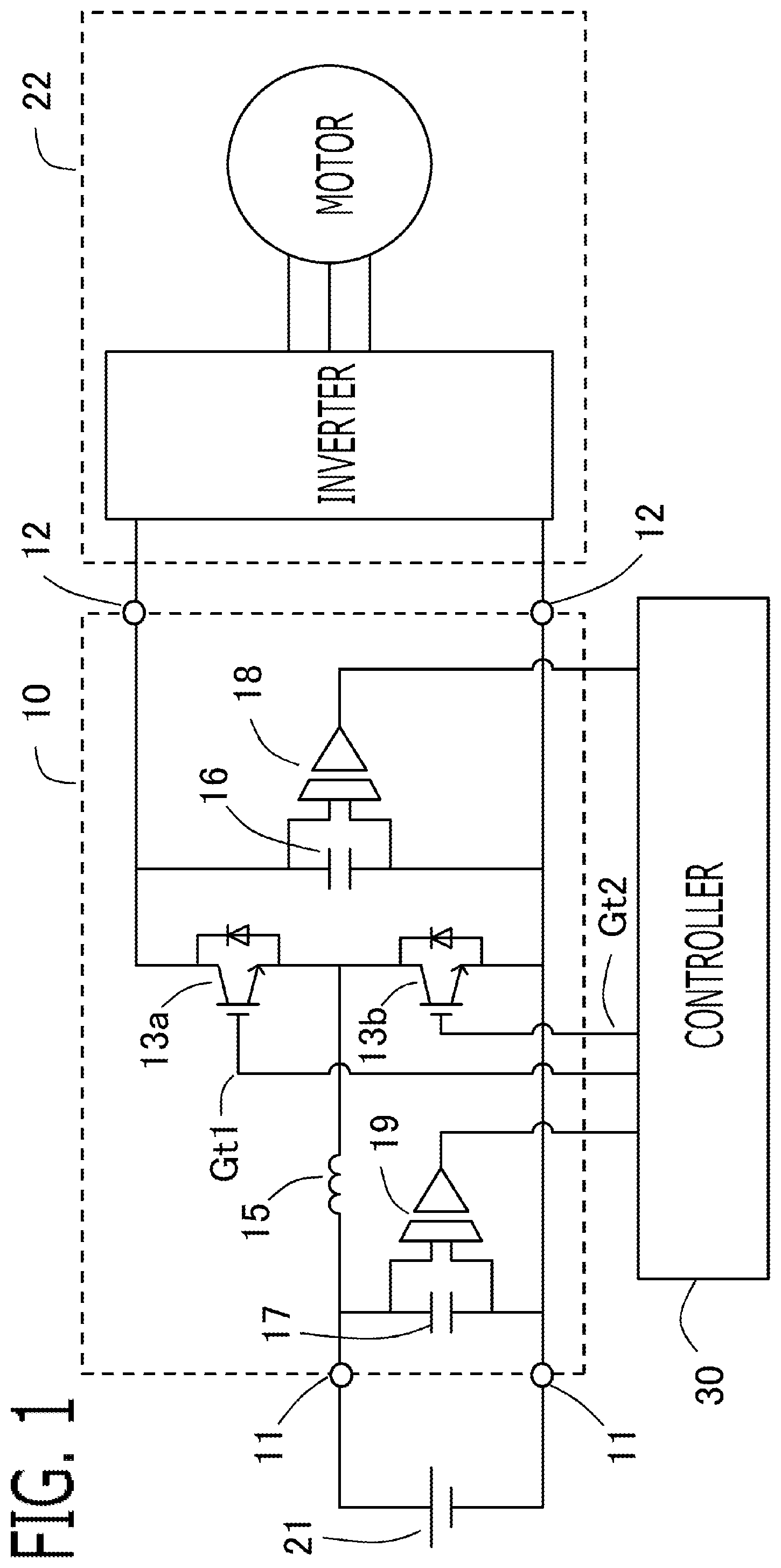 Patent US12328060 Figure 1 – Power conversion circuit controller with feedforward correction