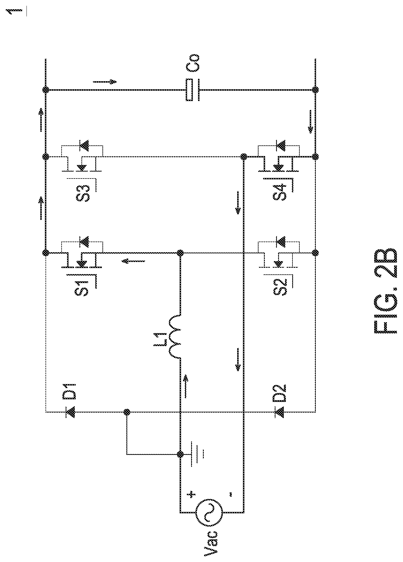 Patent US12328063 Figure 3 – Totem pole power factor correction circuit
