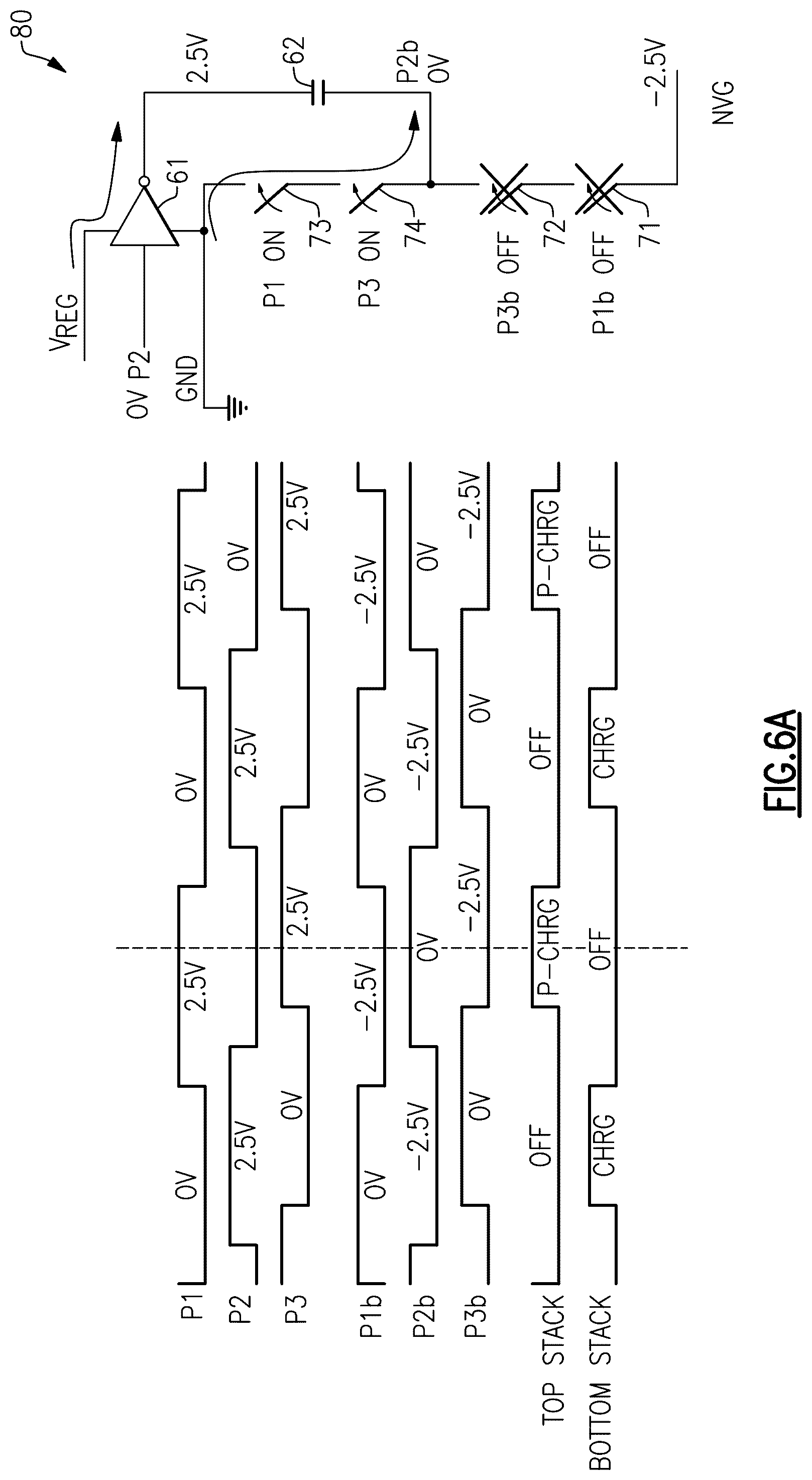 Patent US12328066 Figure 6 – Low noise charge pumps