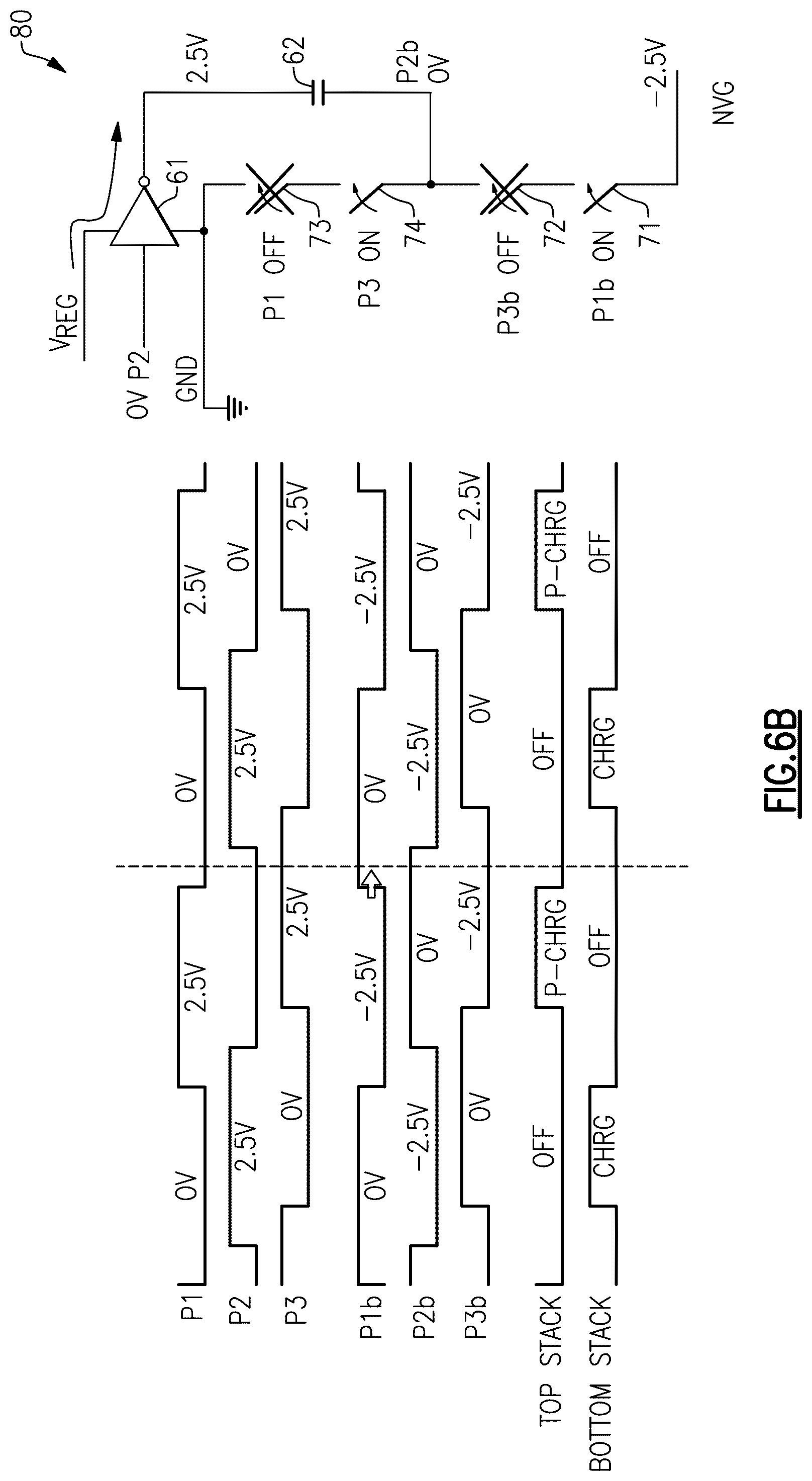 Patent US12328066 Figure 7 – Low noise charge pumps