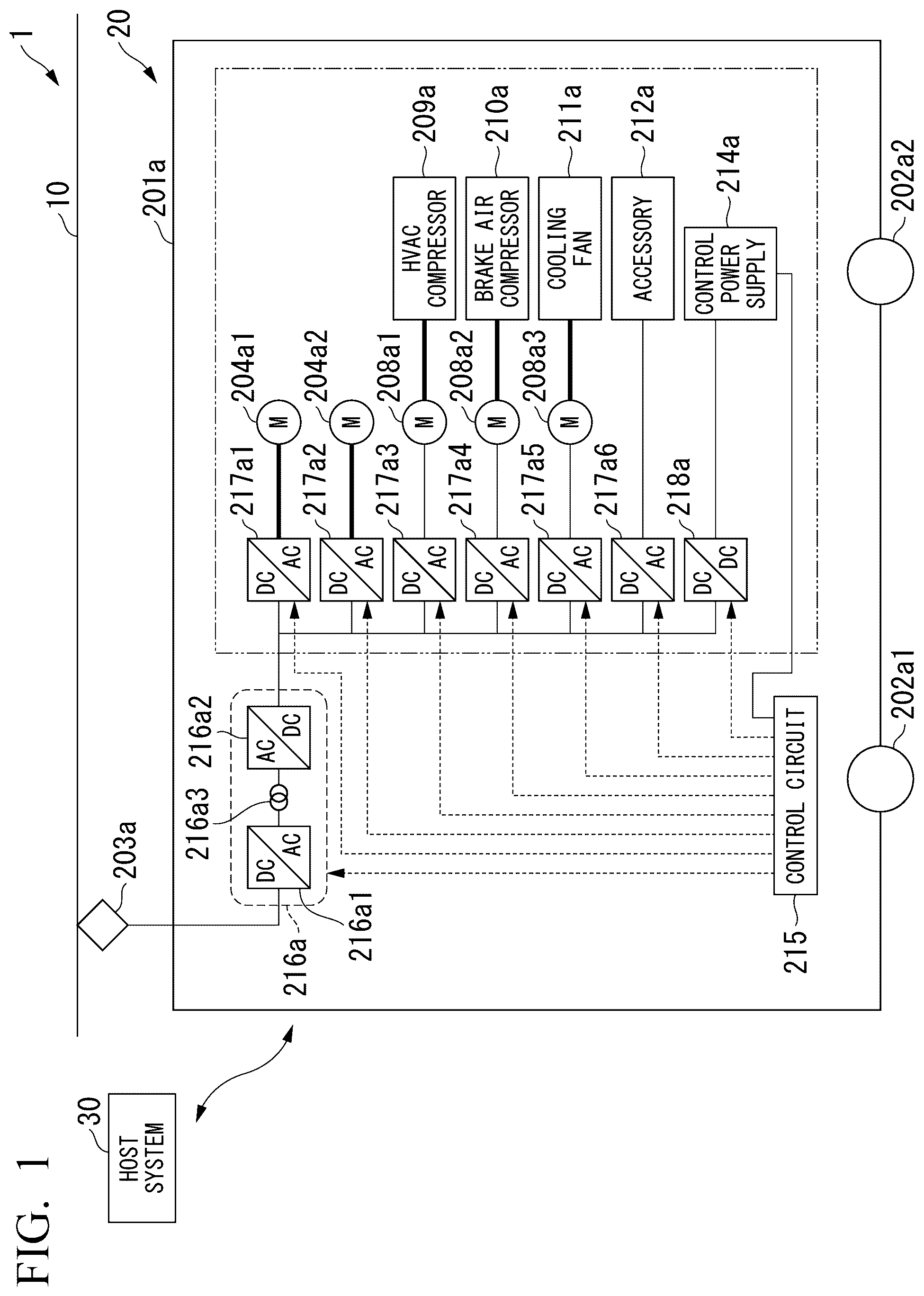 Patent US12328076 Figure 1 – Bidirectional DC-DC converter, traffic system, control method, and non-transitory computer-readable storage medium