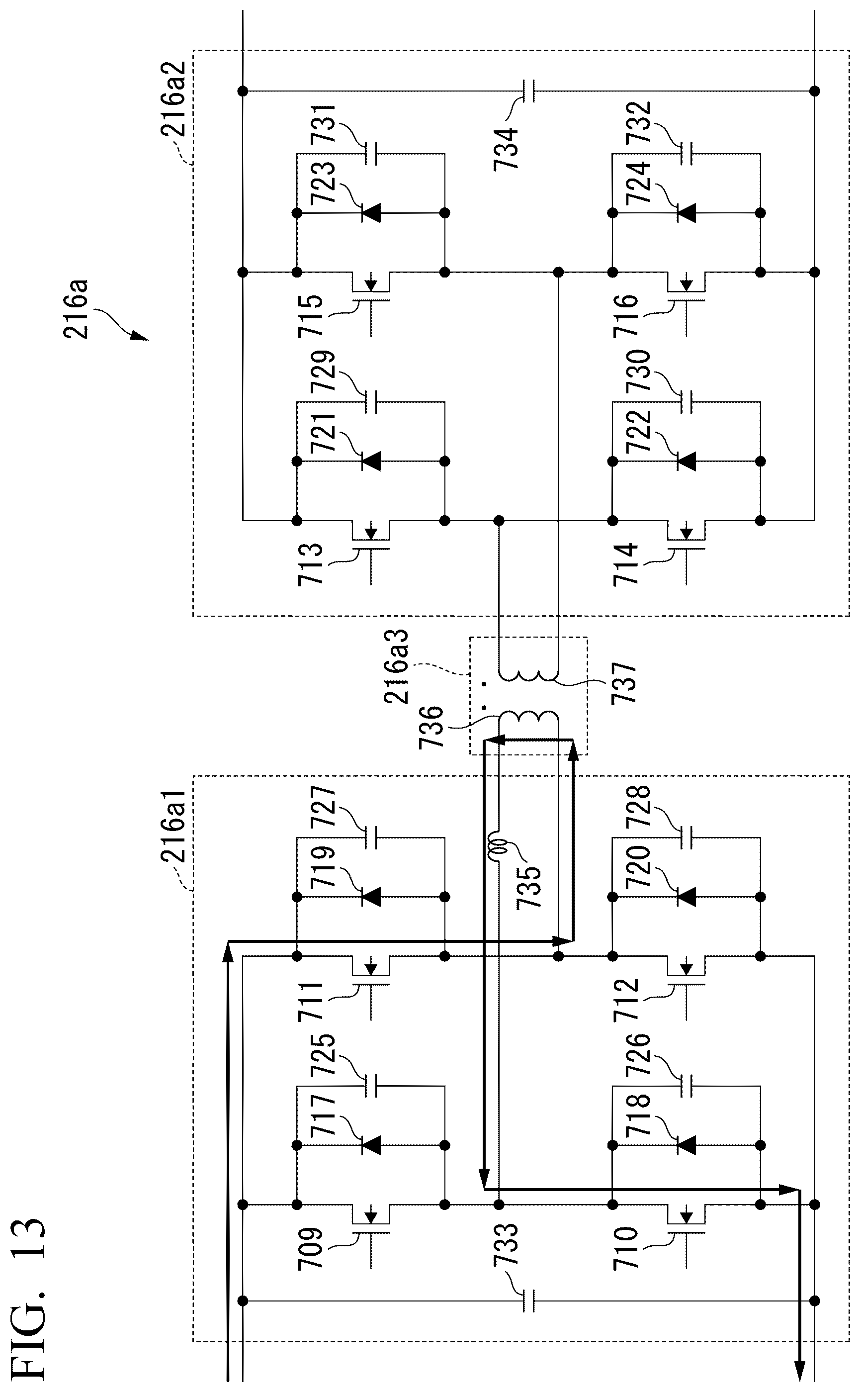 Patent US12328076 Figure 14 – Bidirectional DC-DC converter, traffic system, control method, and non-transitory computer-readable storage medium