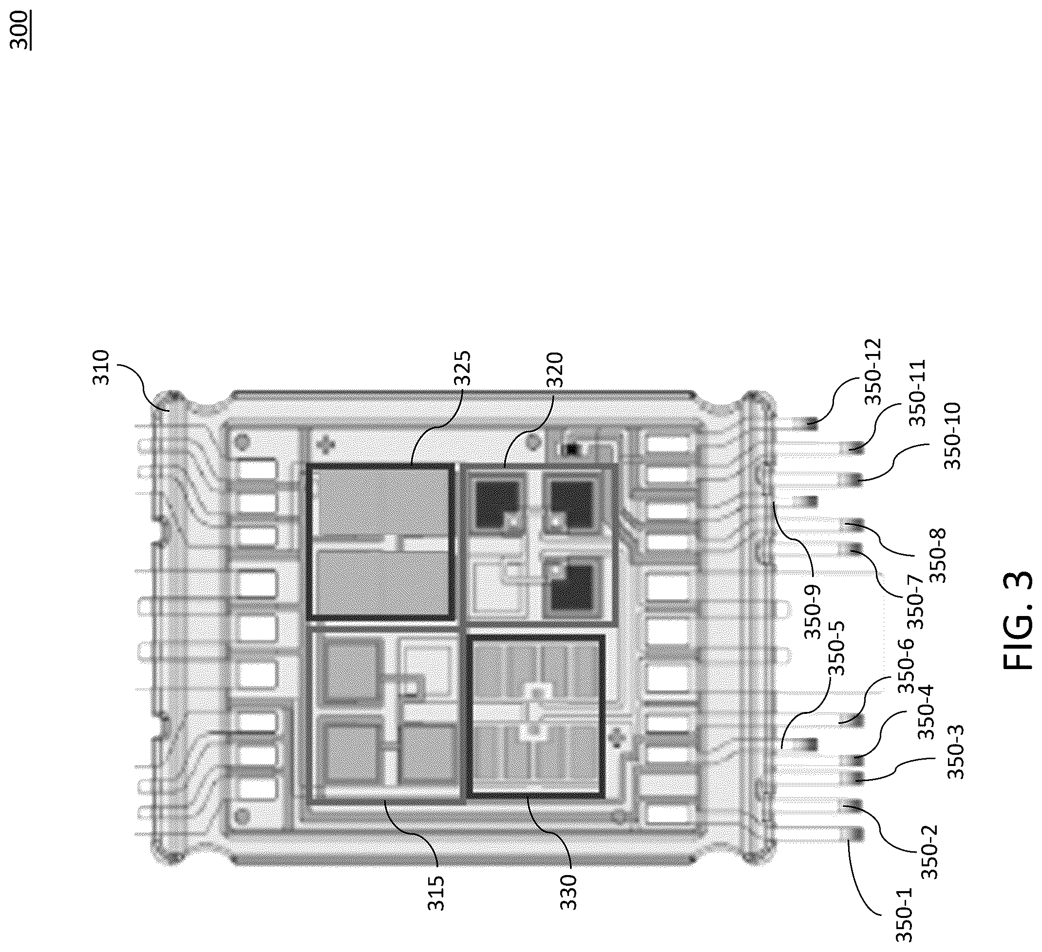 Patent US12328078 Figure 3 – Hybrid switch multi-chip power module for a vehicle battery