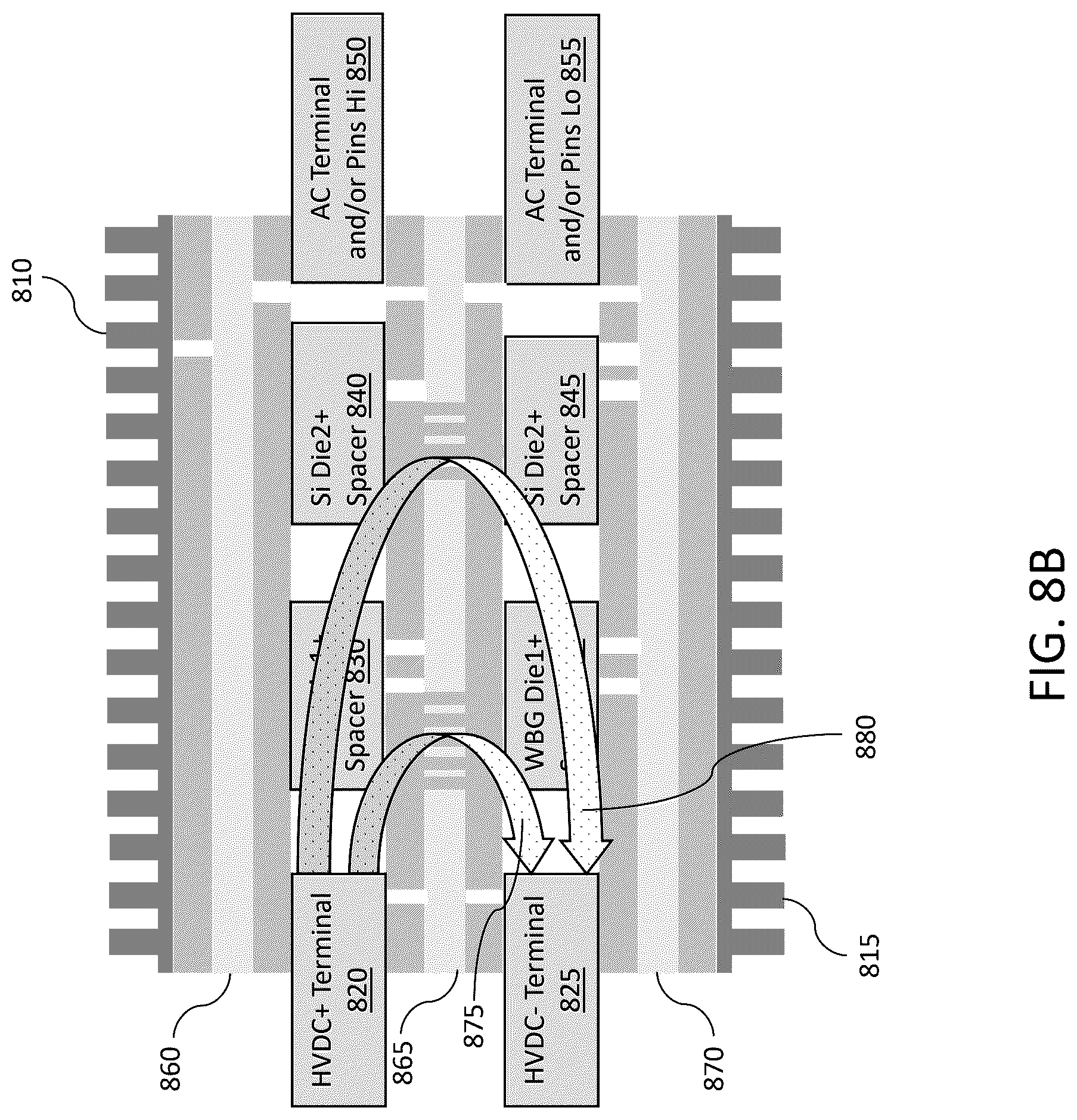 Patent US12328078 Figure 9 – Hybrid switch multi-chip power module for a vehicle battery